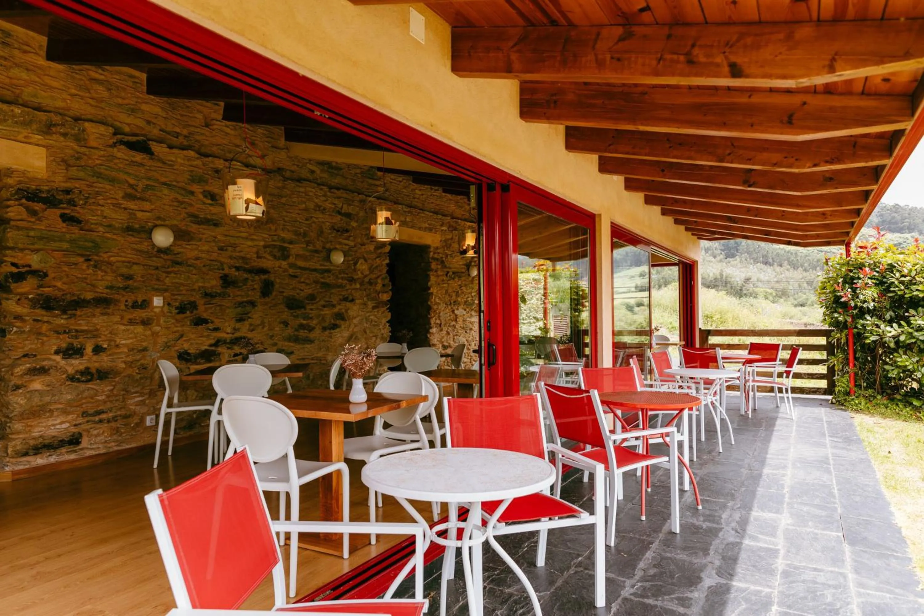 Dining area in Hotel El Castaño Dormilón
