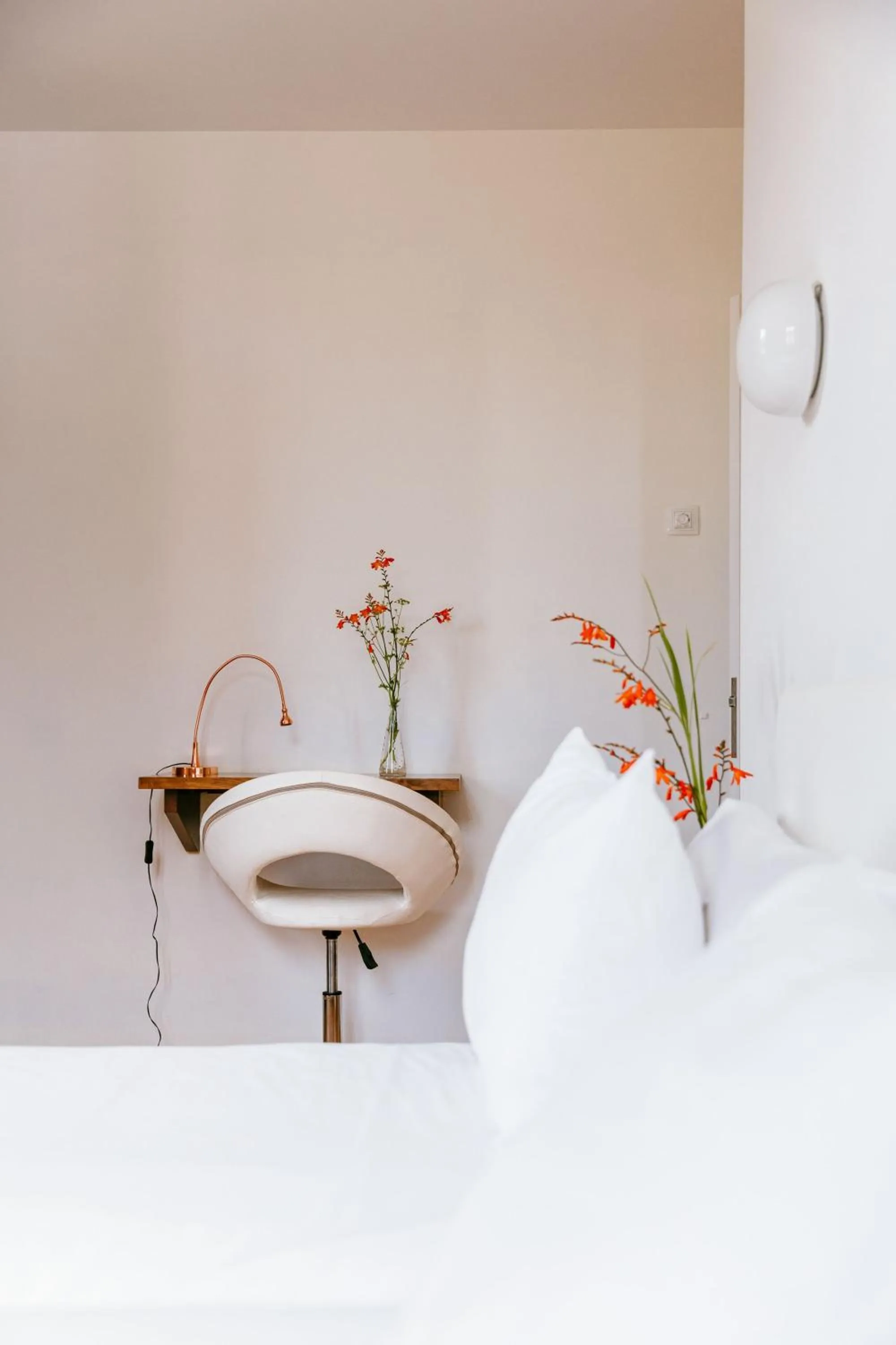 Bed in Hotel El Castaño Dormilón