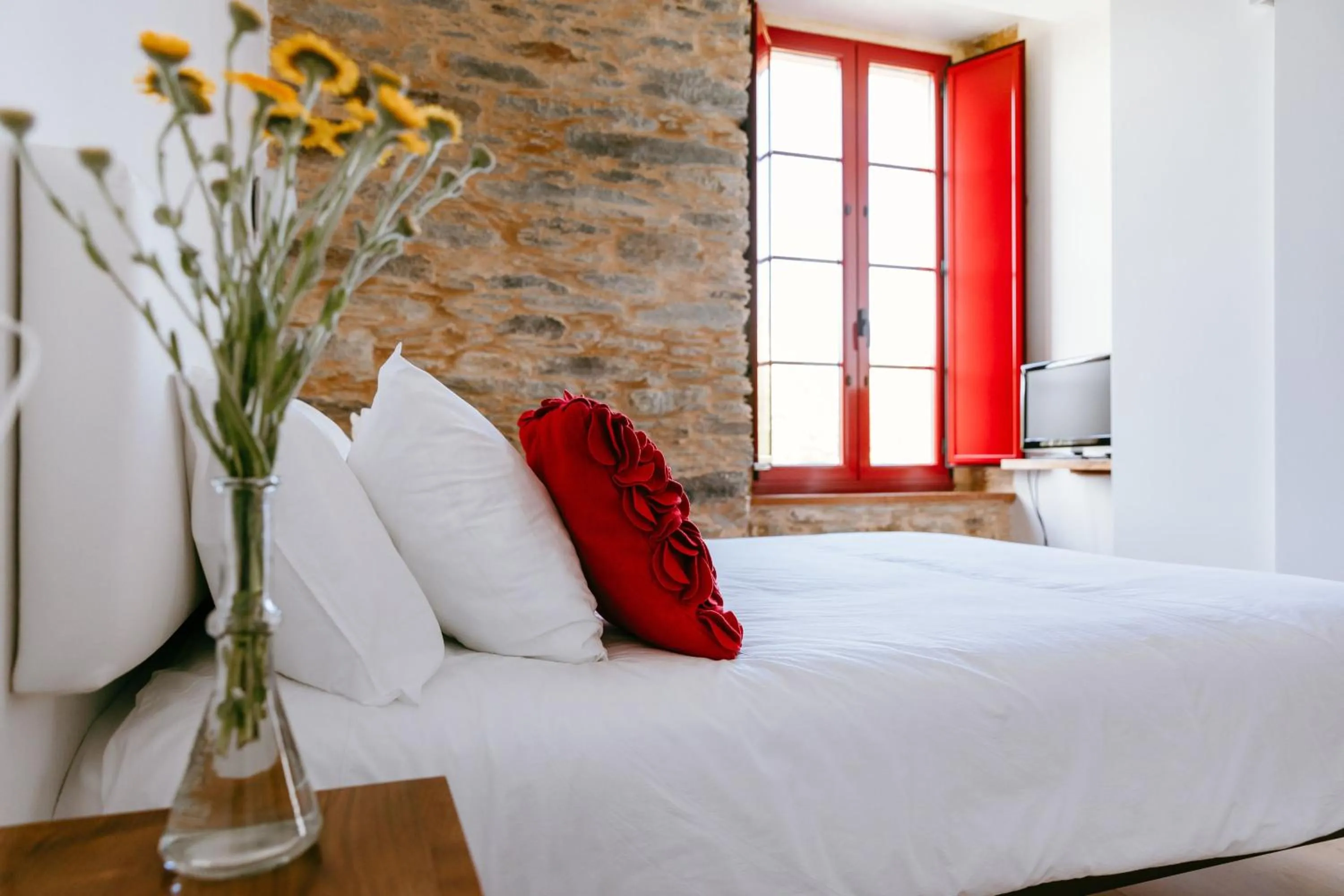 Bed in Hotel El Castaño Dormilón