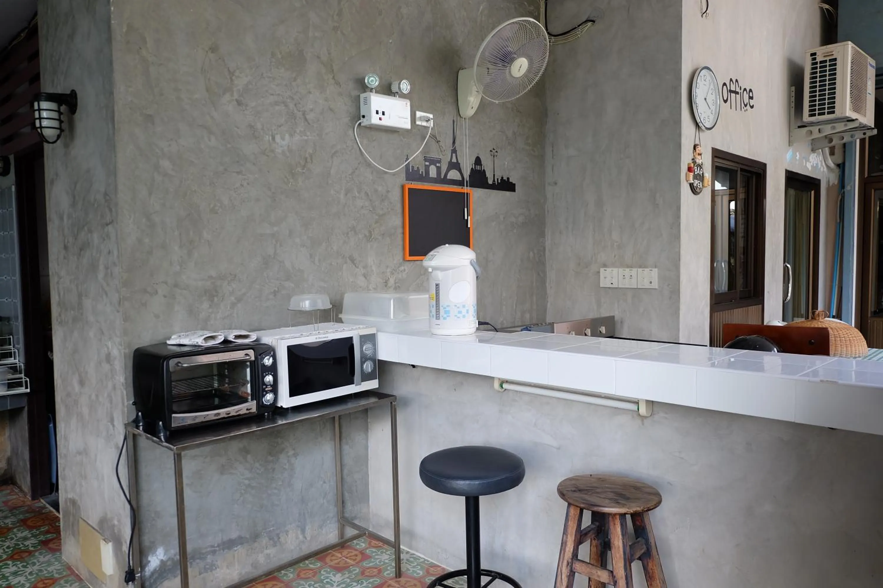 Kitchen or kitchenette in Baan Ma Feung GuestHouse