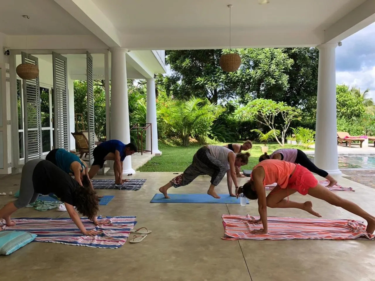 Patio in Good Vibes Villas