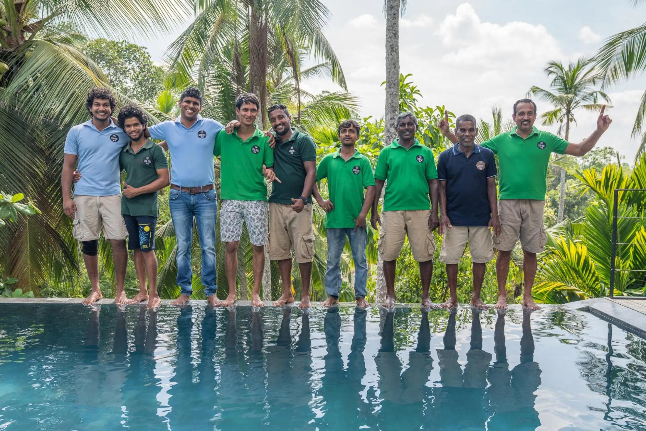 Staff in Good Vibes Villas