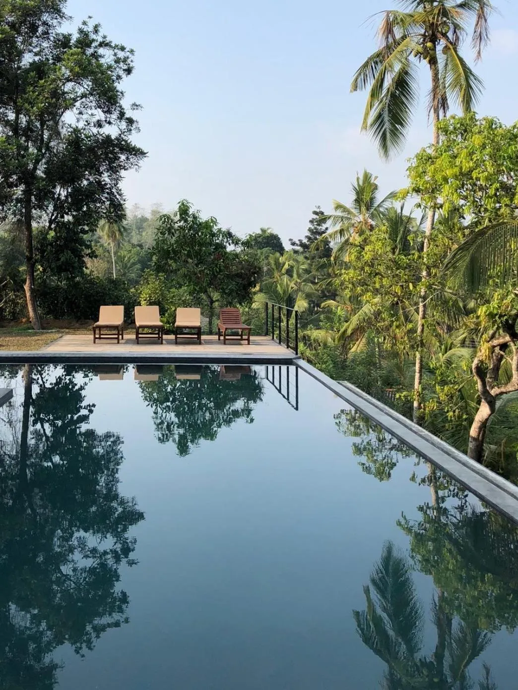 Garden view in Good Vibes Villas