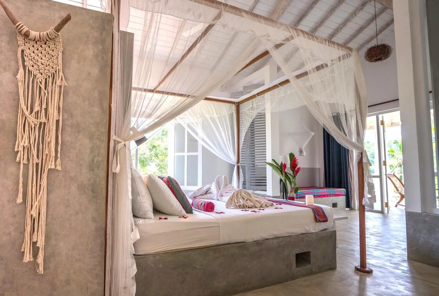 Bedroom, Bed in Good Vibes Villas