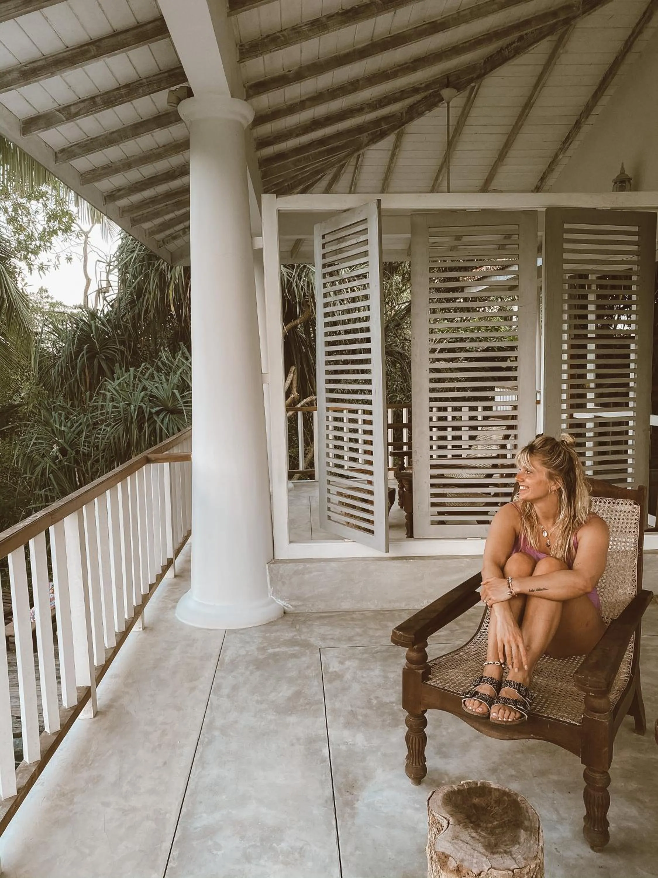 Patio in Good Vibes Villas
