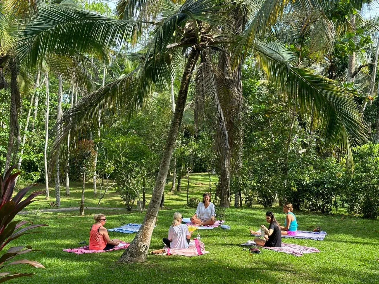 Garden in Good Vibes Villas