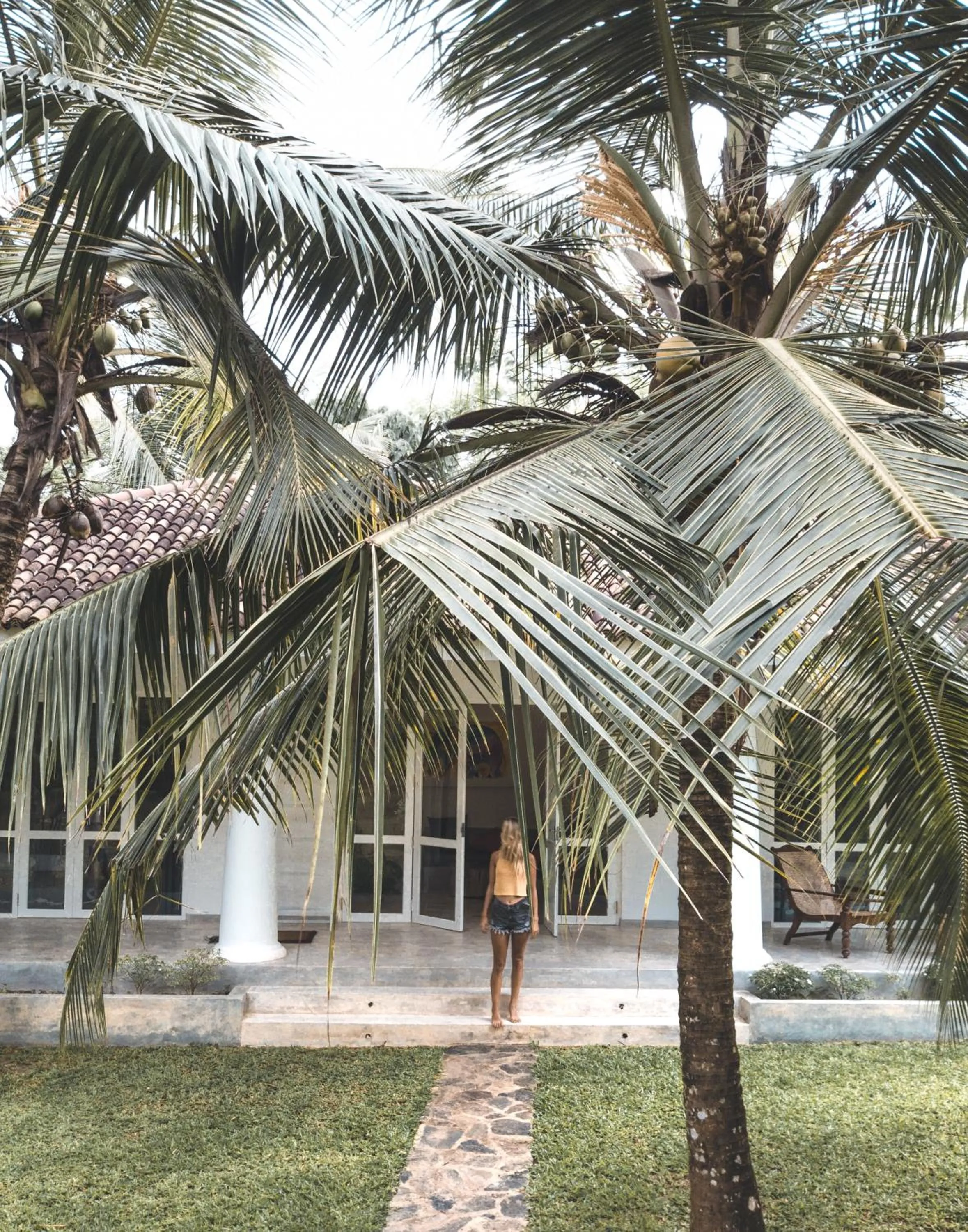 Garden in Good Vibes Villas