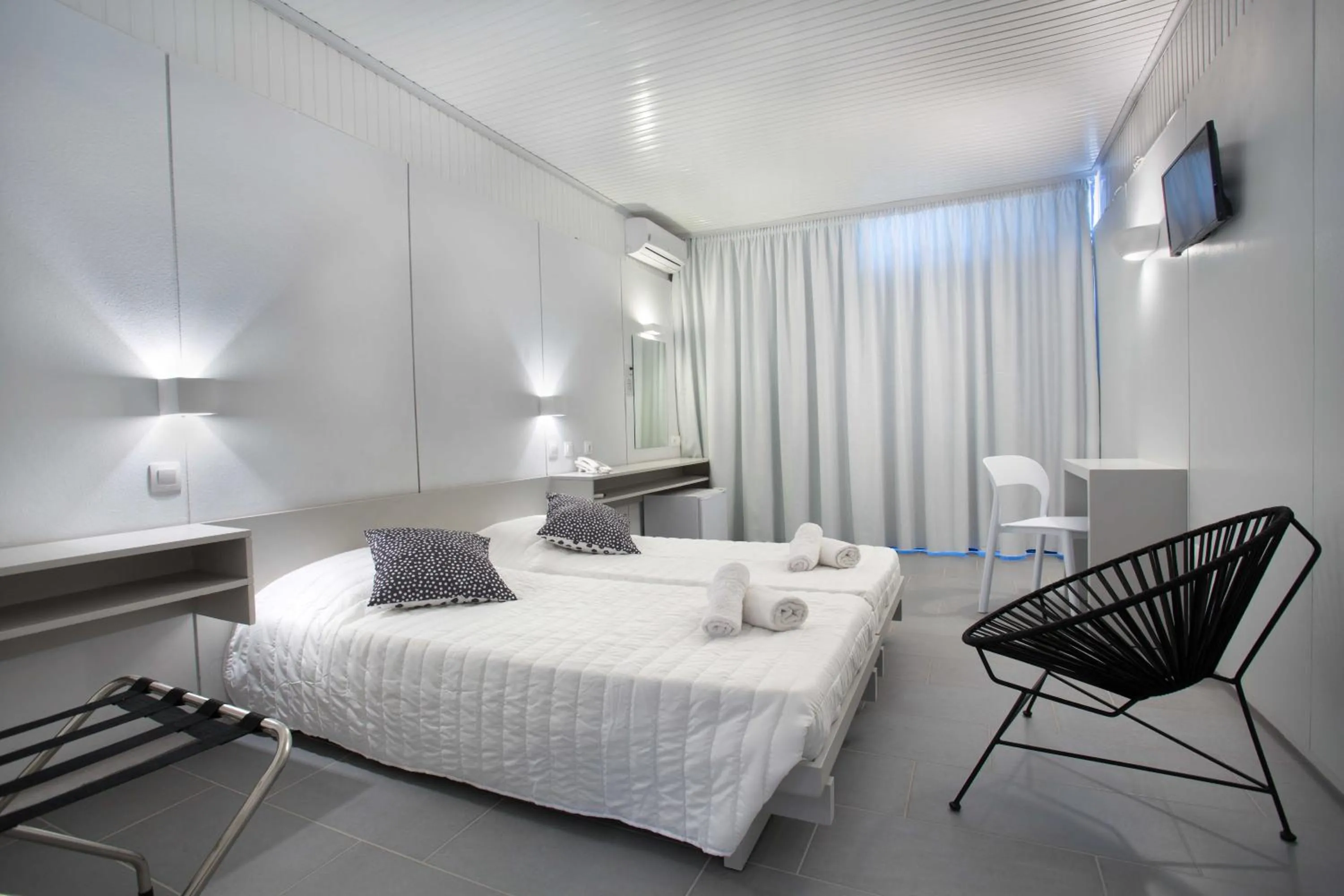 Bedroom, Bed in Hippocampus Hotel