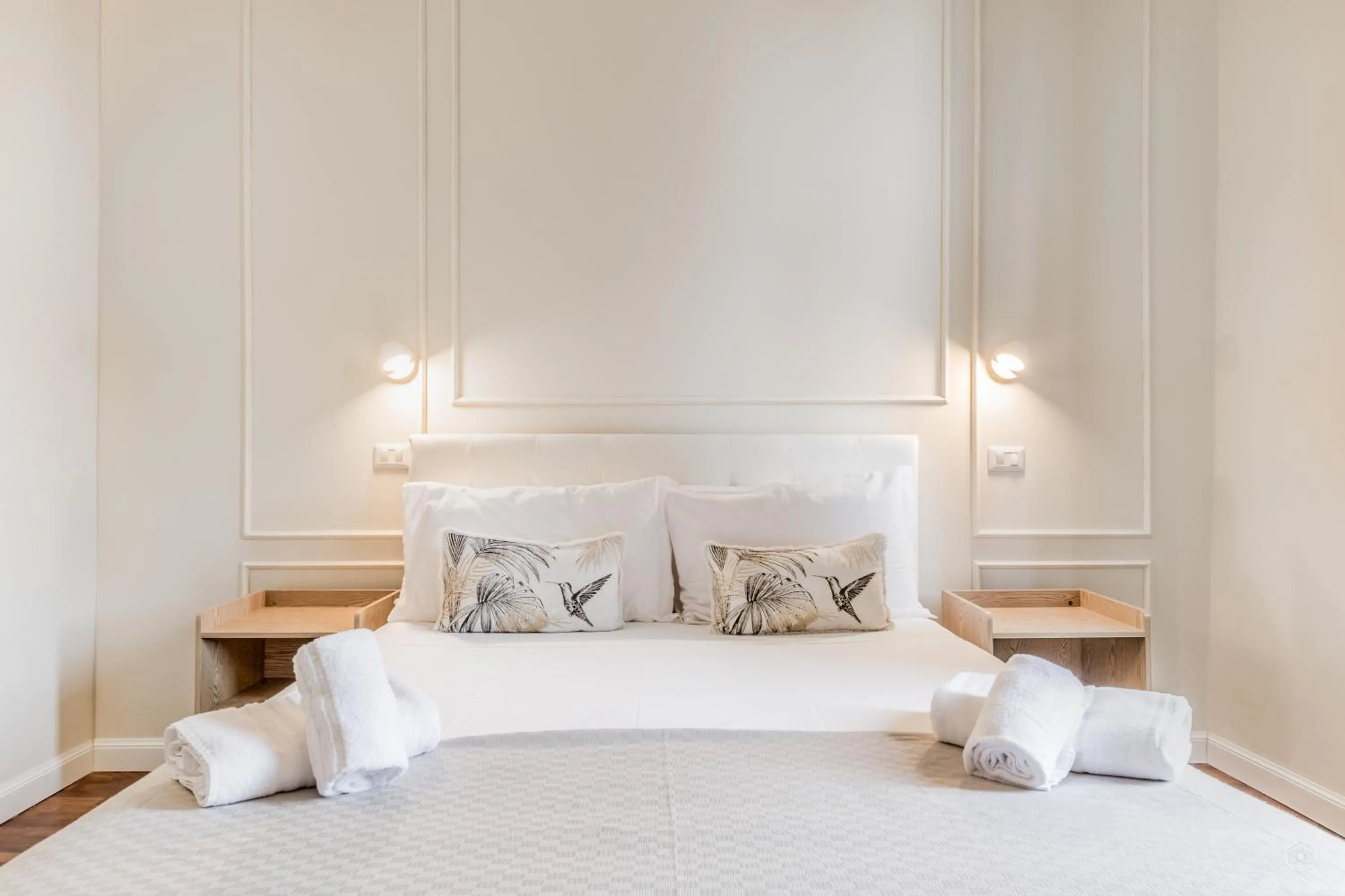 Bed in Vatican City Guest House