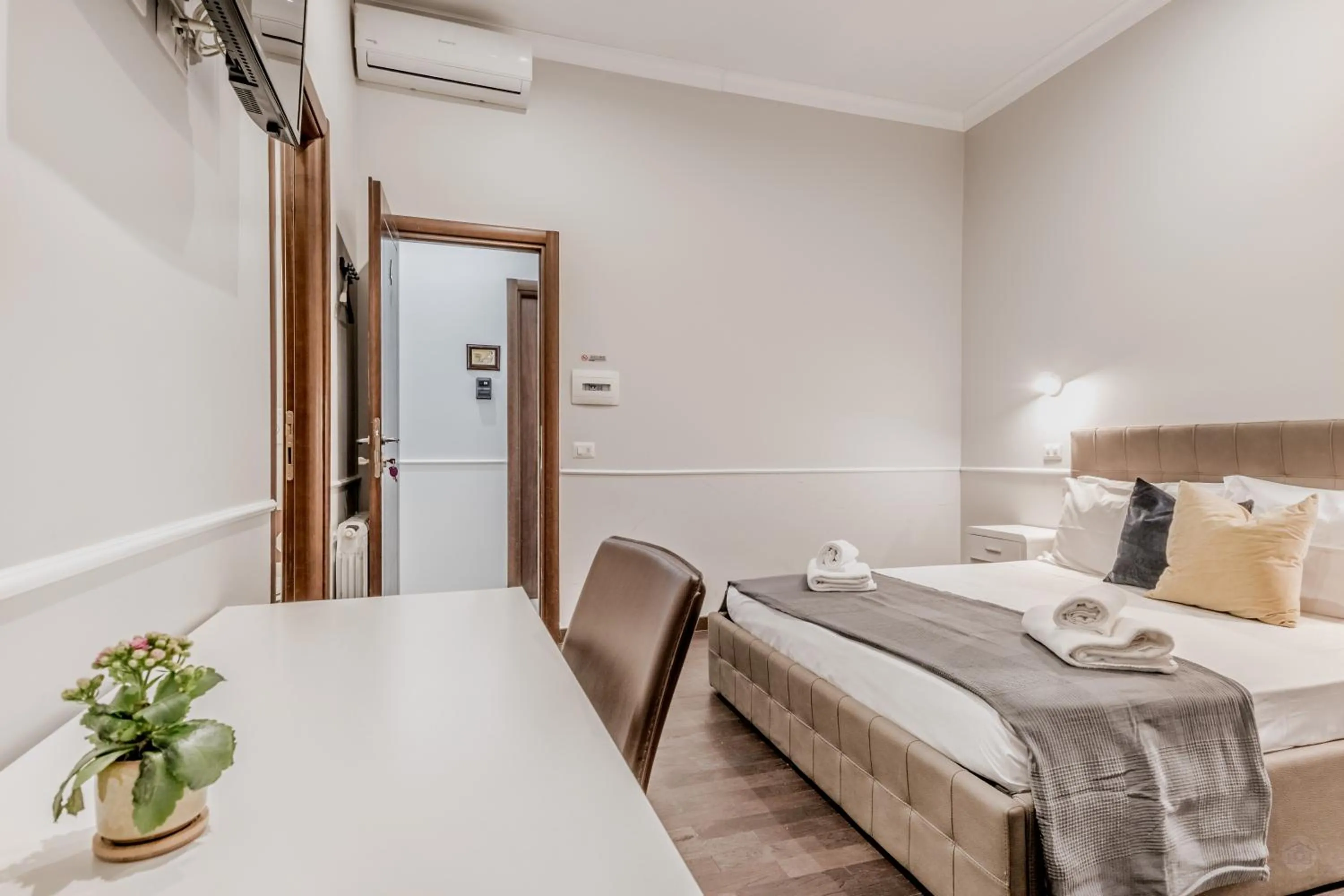 Bed in Vatican City Guest House