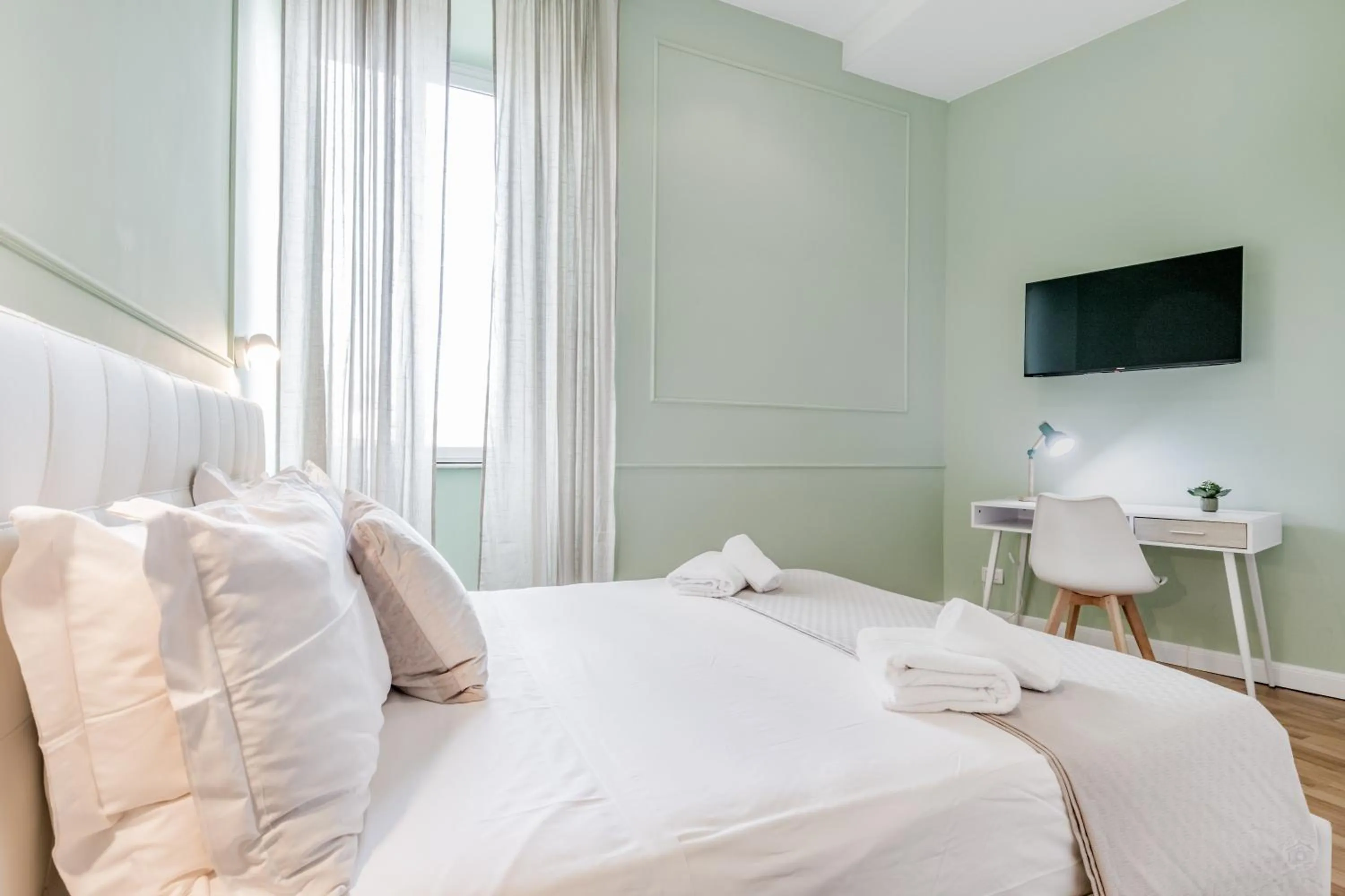 Bed in Vatican City Guest House