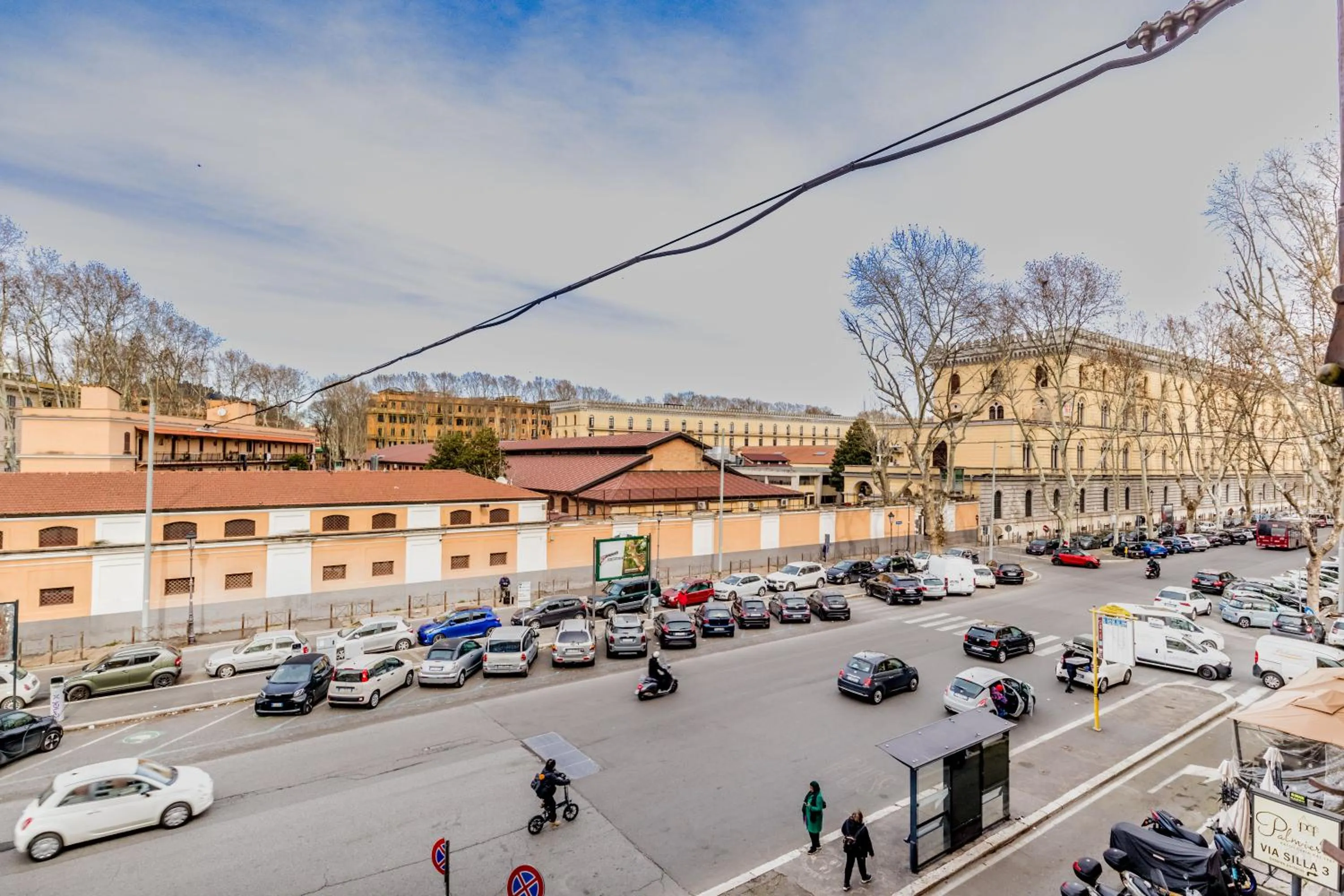 Street view in Vatican City Guest House