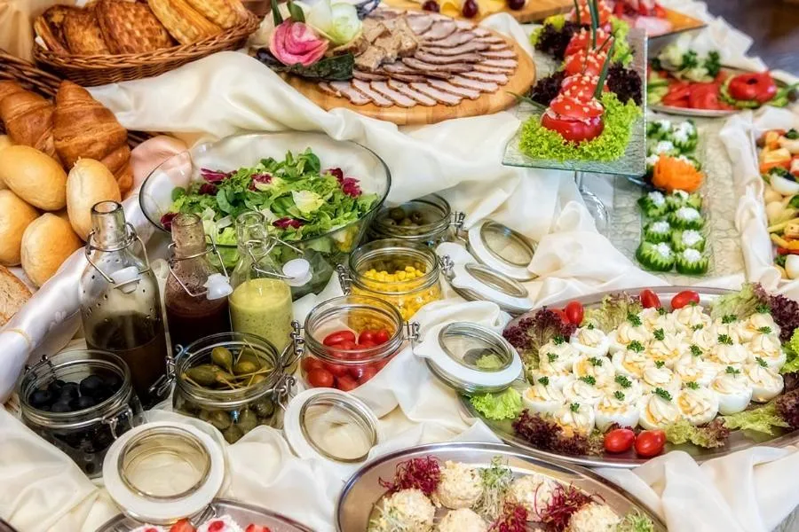 Breakfast in Hotel Pod Gołębiem