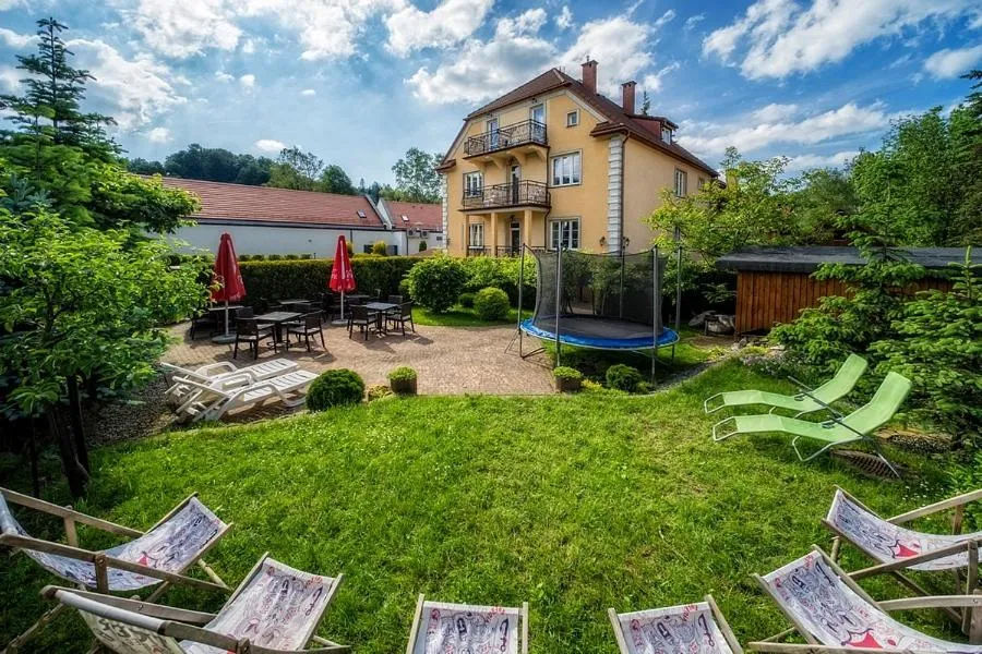 Swimming pool in Hotel Pod Gołębiem
