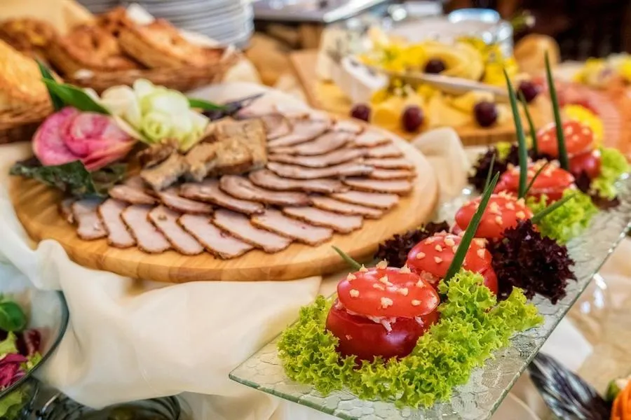 Breakfast in Hotel Pod Gołębiem