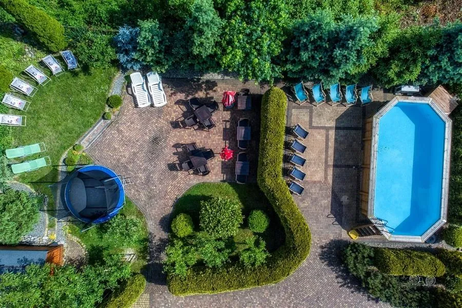 Bird's eye view in Hotel Pod Gołębiem