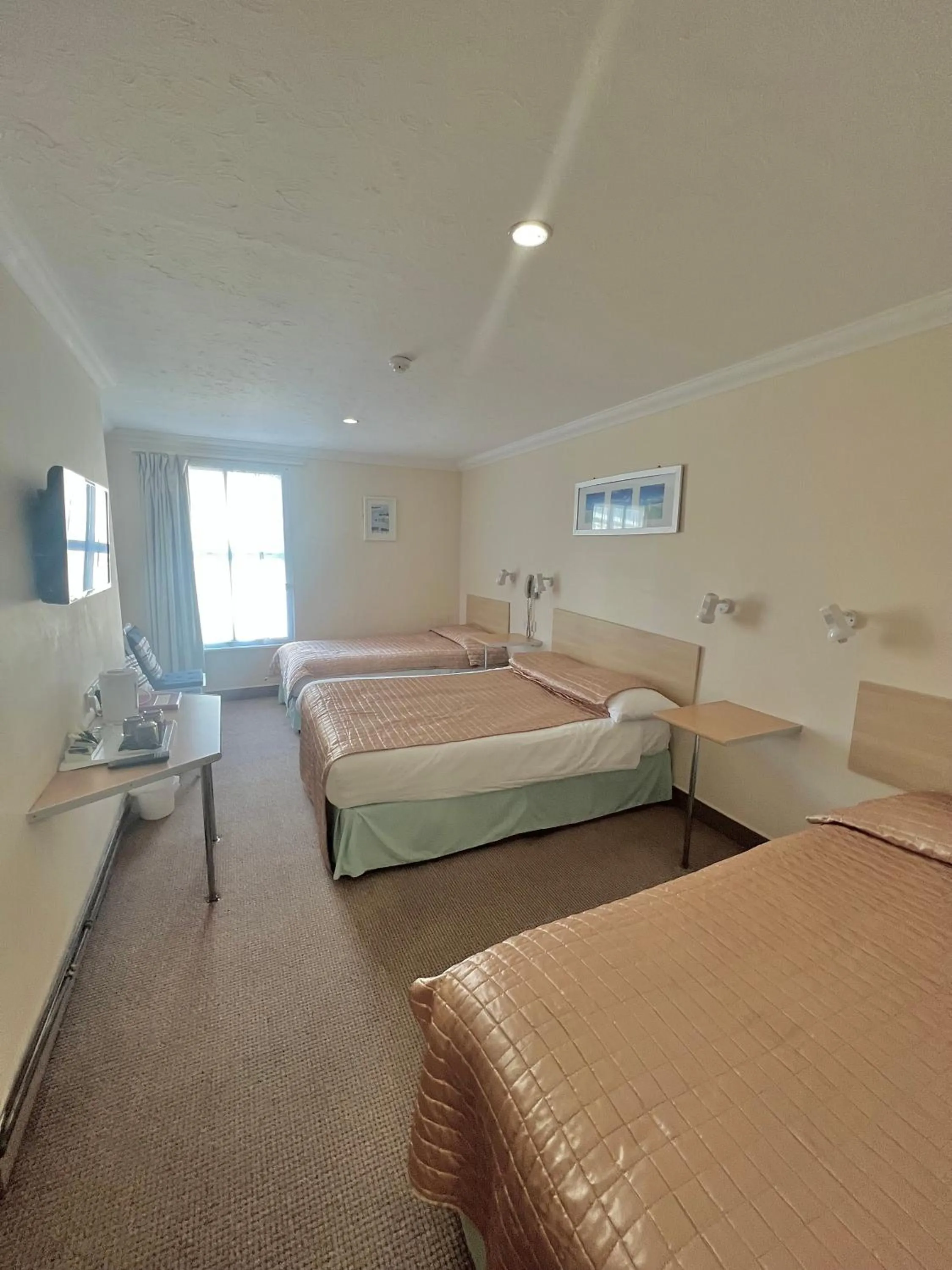 Bed in Eastbourne Riviera Hotel