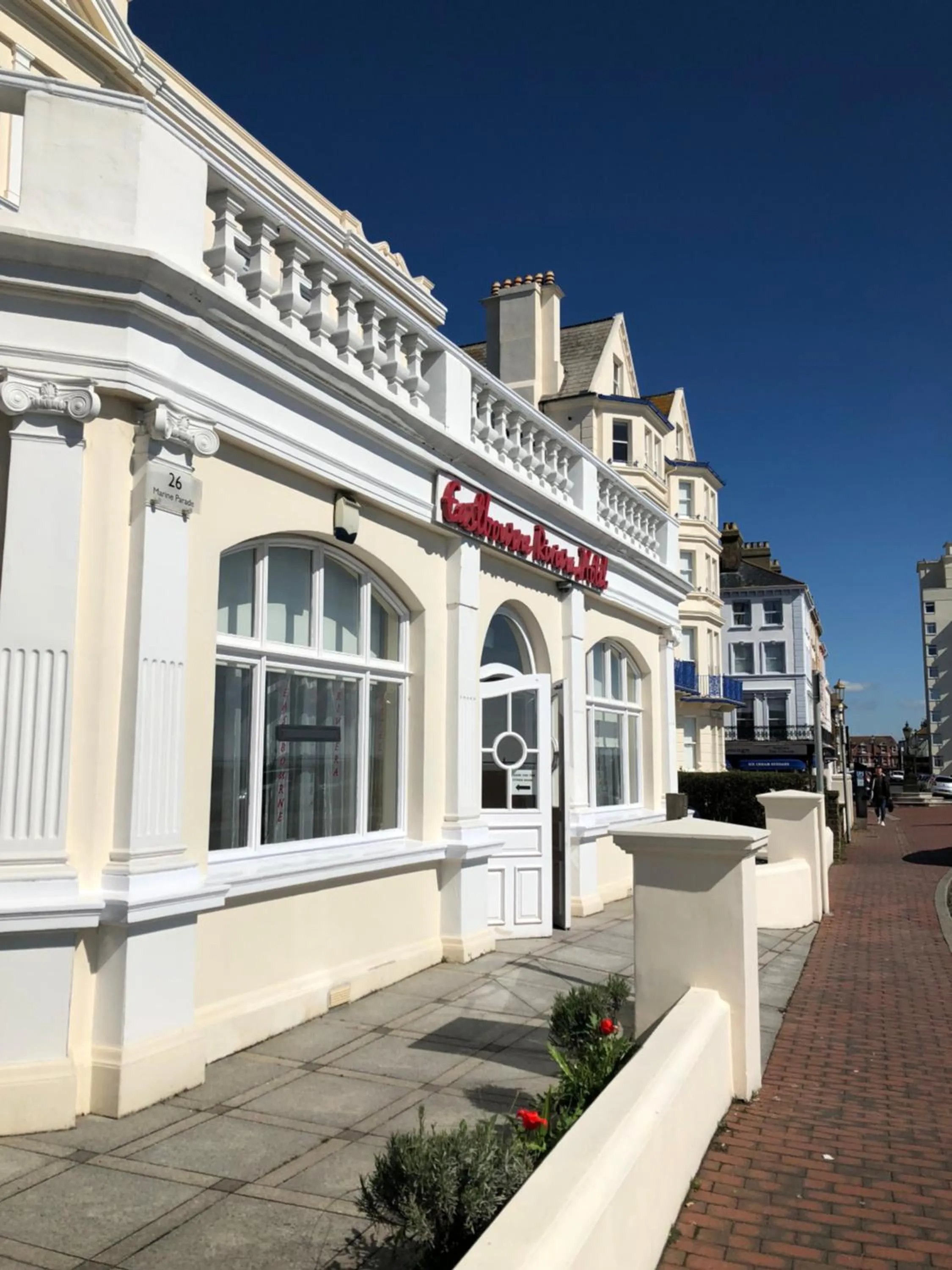 Facade/entrance in Eastbourne Riviera Hotel