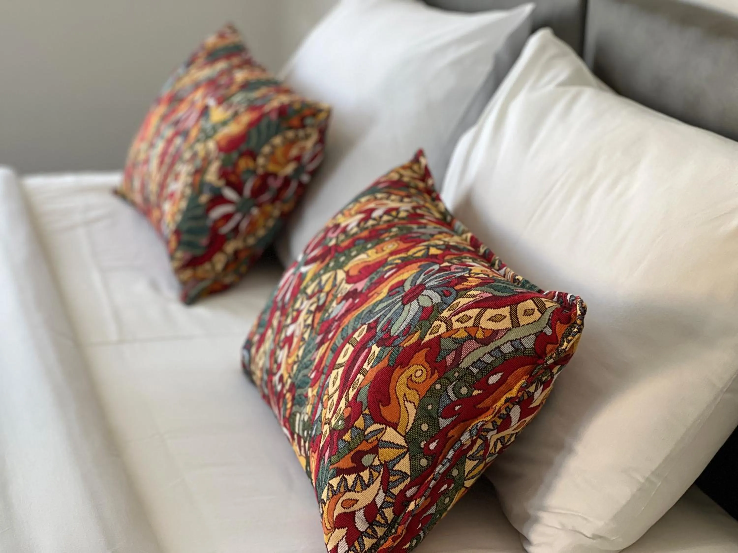 Bedroom, Bed in Unique Galini Oia - Adults Only