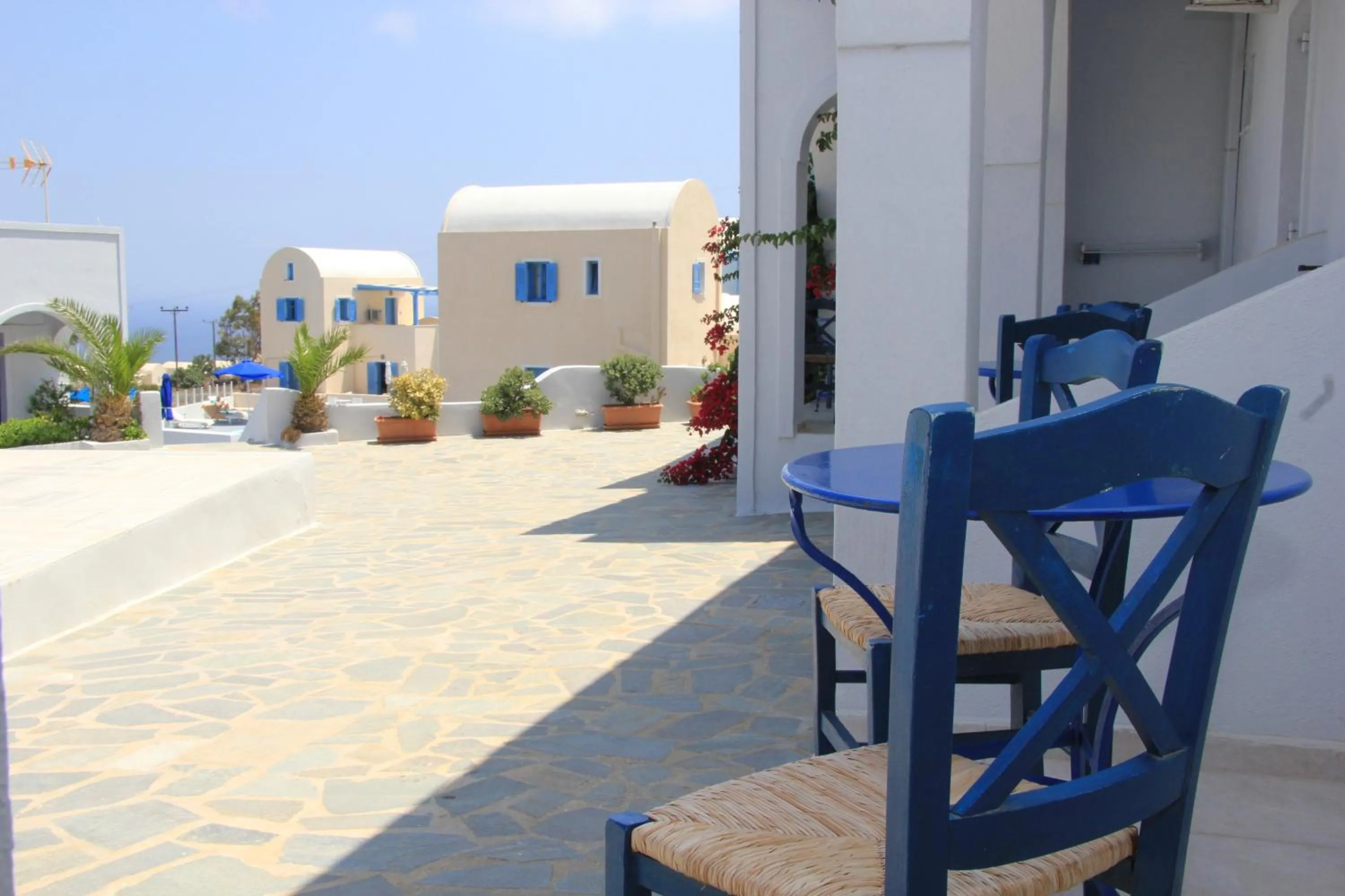 Balcony/Terrace in Unique Galini Oia - Adults Only