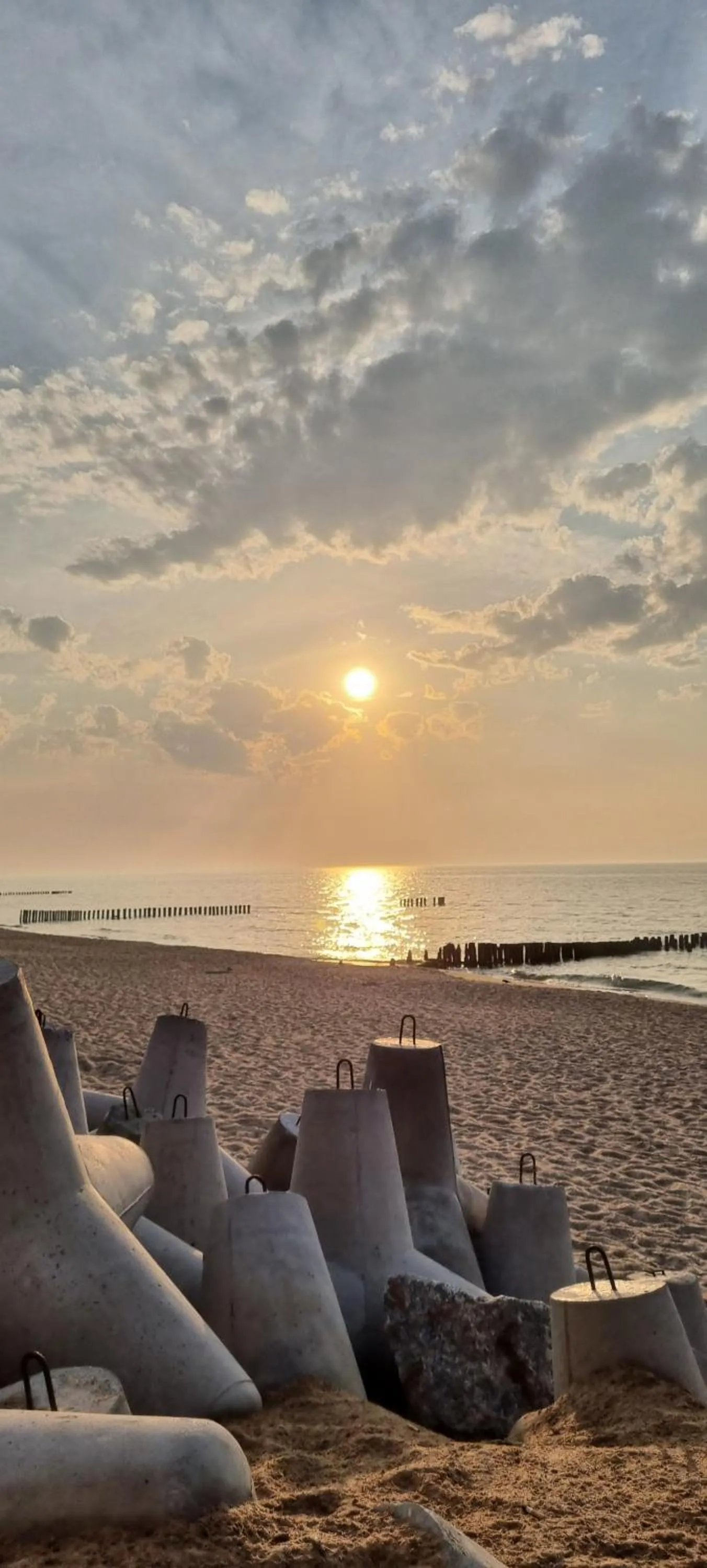 Beach in Great Polonia Sand Beach Mielno