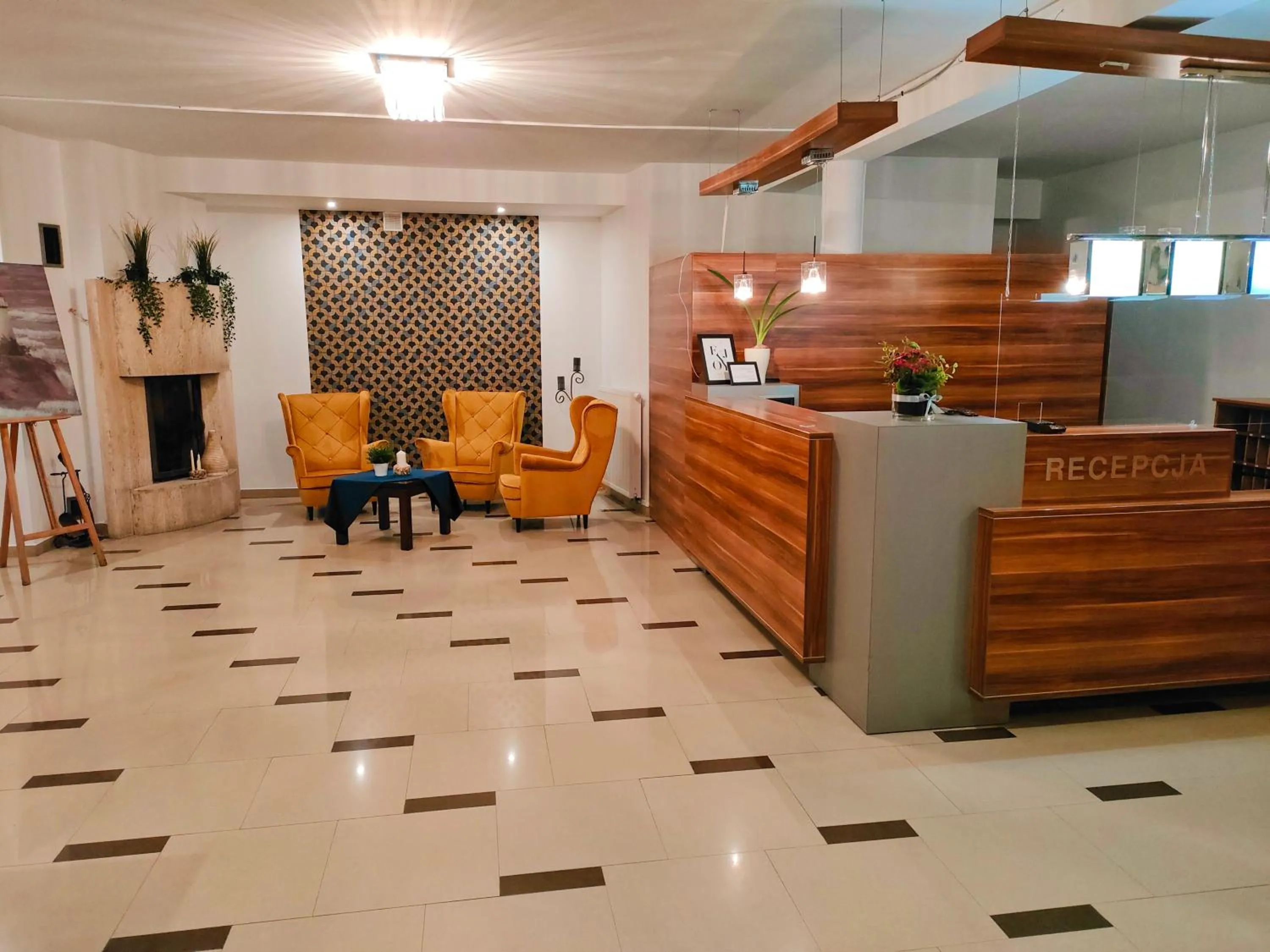 Lobby or reception in Great Polonia Sand Beach Mielno