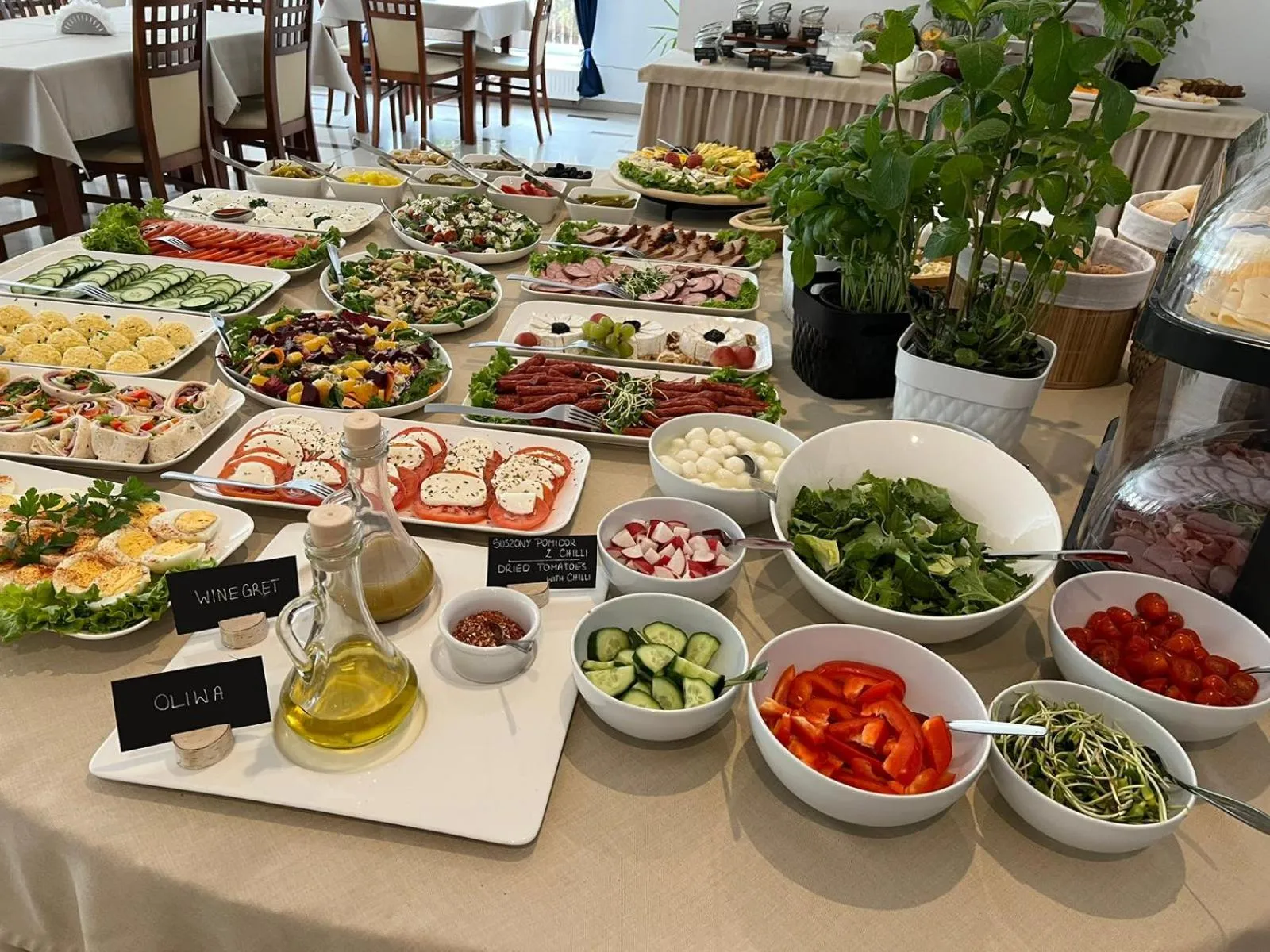 Buffet breakfast in Great Polonia Sand Beach Mielno