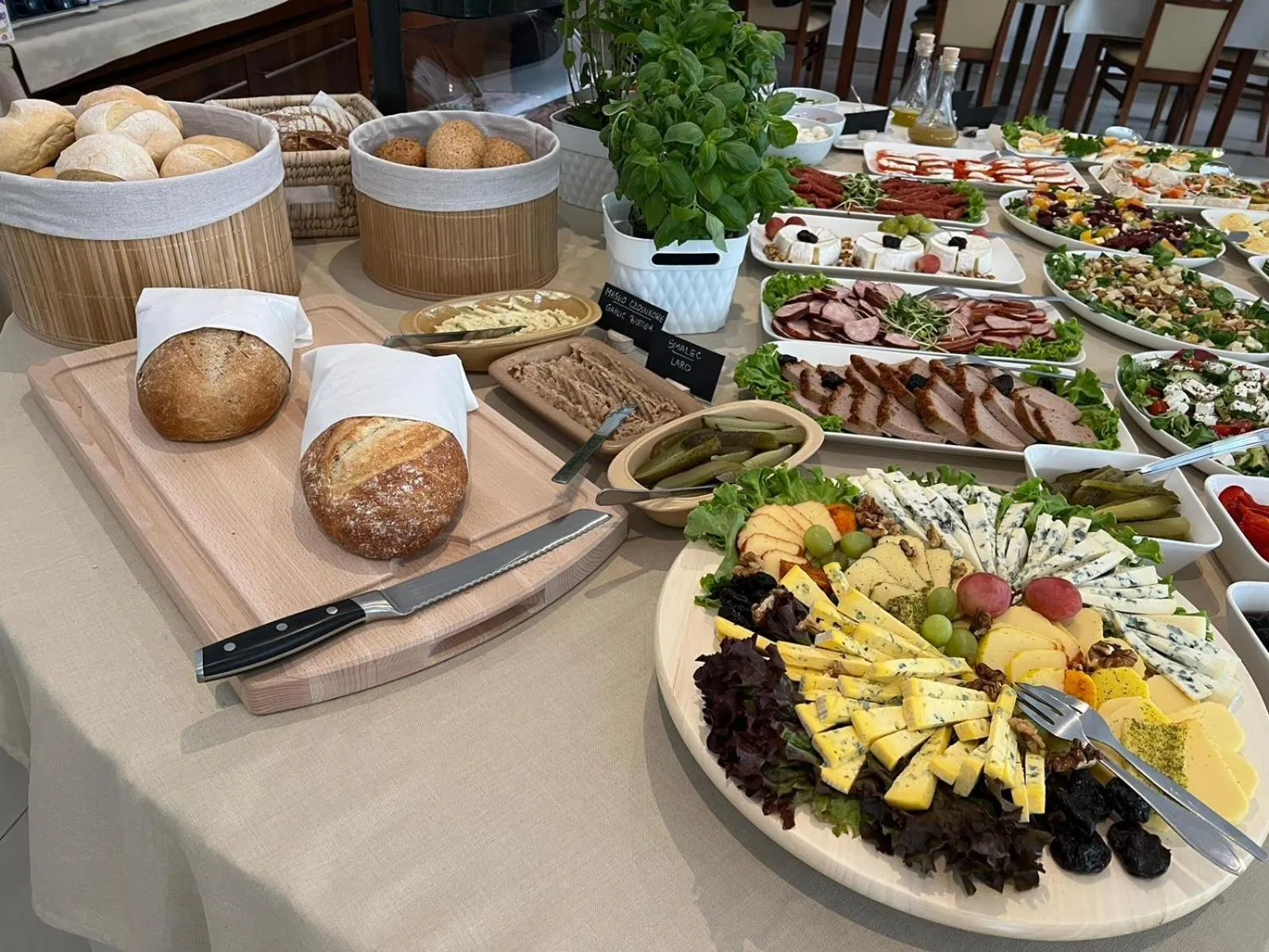 Buffet breakfast in Great Polonia Sand Beach Mielno