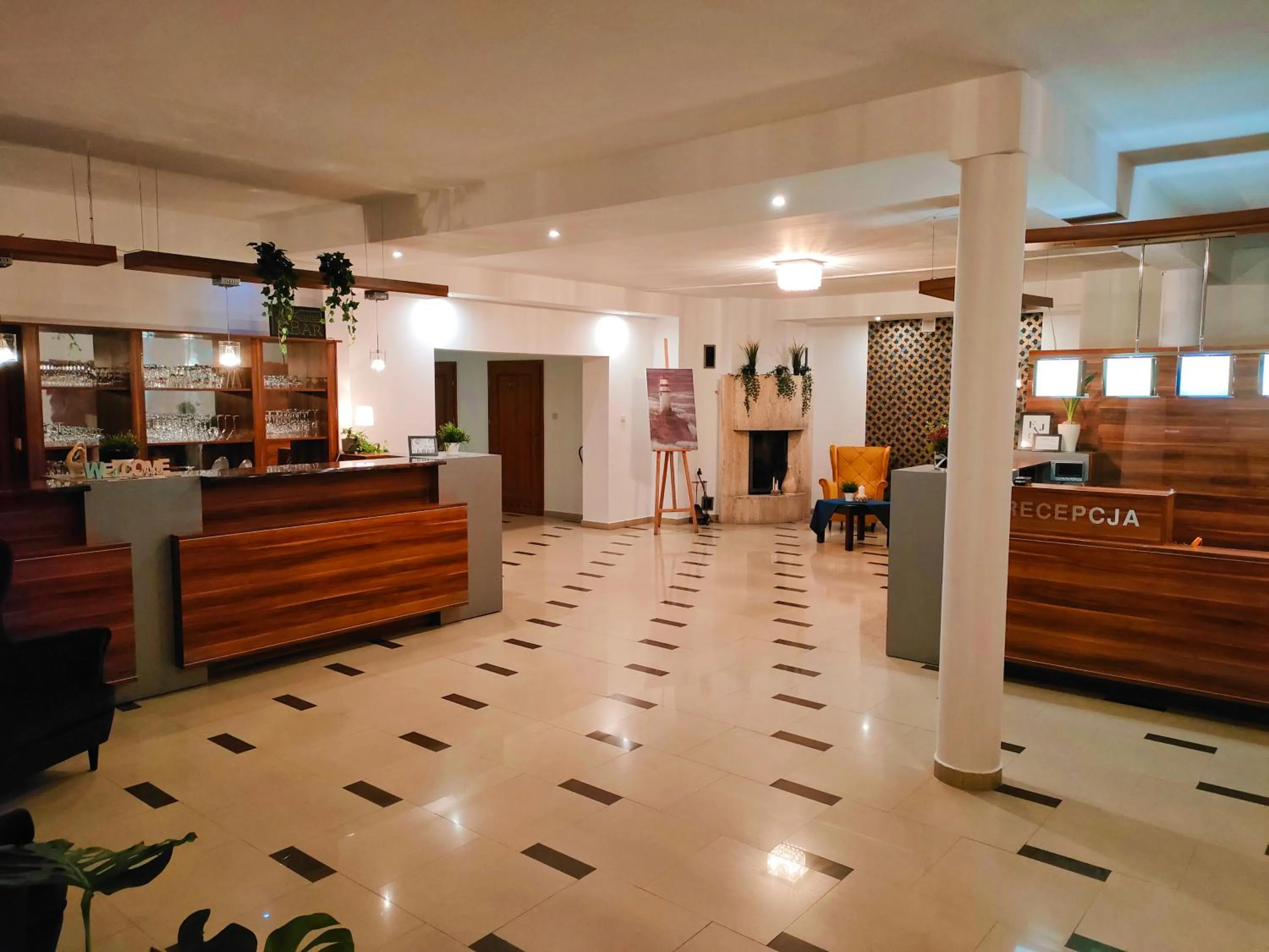 Lobby or reception in Great Polonia Sand Beach Mielno
