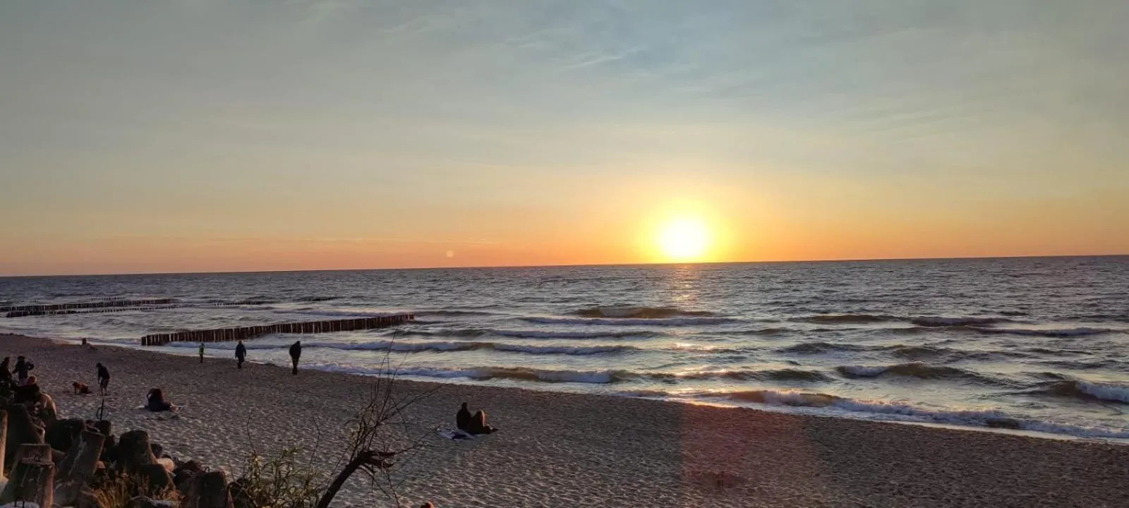 Beach in Great Polonia Sand Beach Mielno