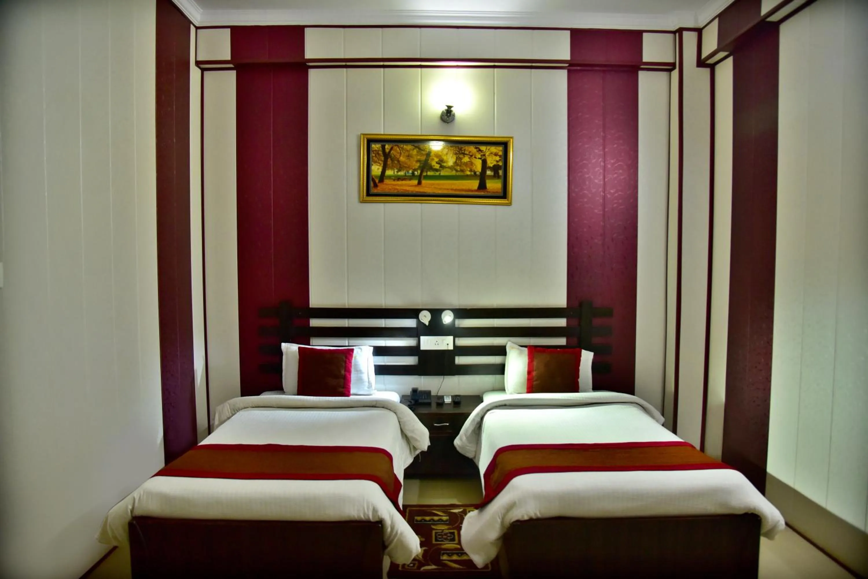 View (from property/room), Bed in Hotel Nexus l Hotels In Charbagh Lucknow