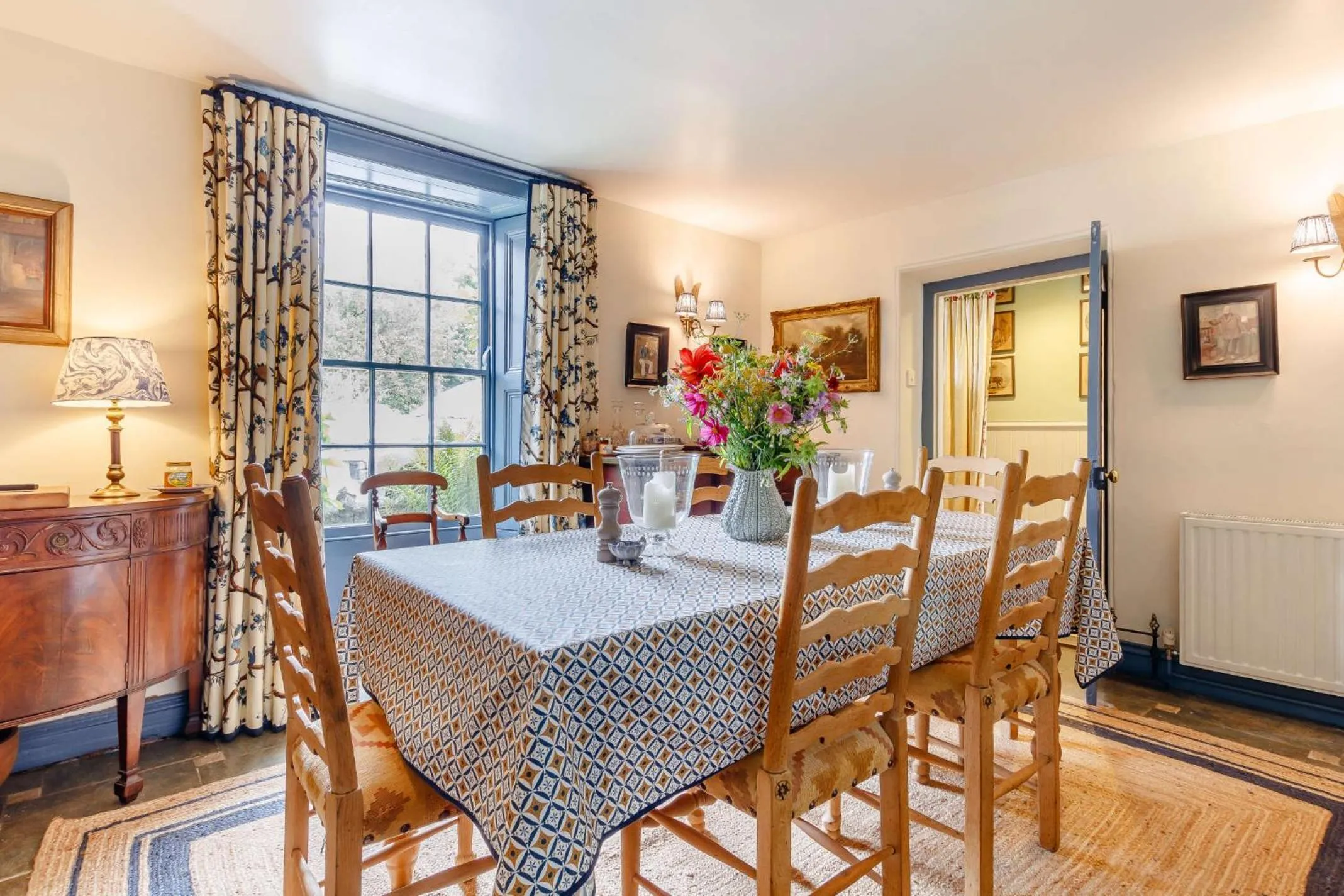 Dining area in Heron House