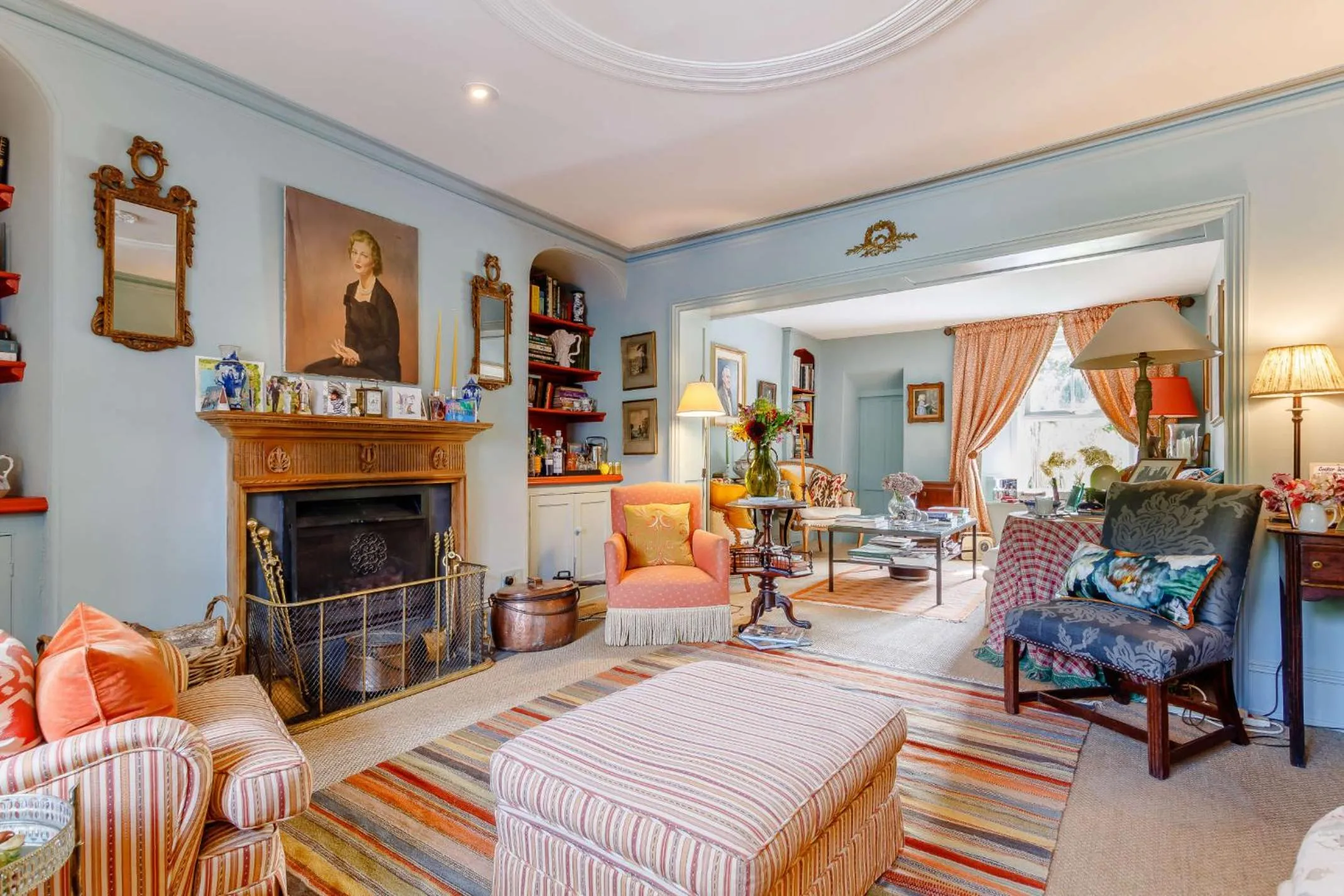 Living room in Heron House