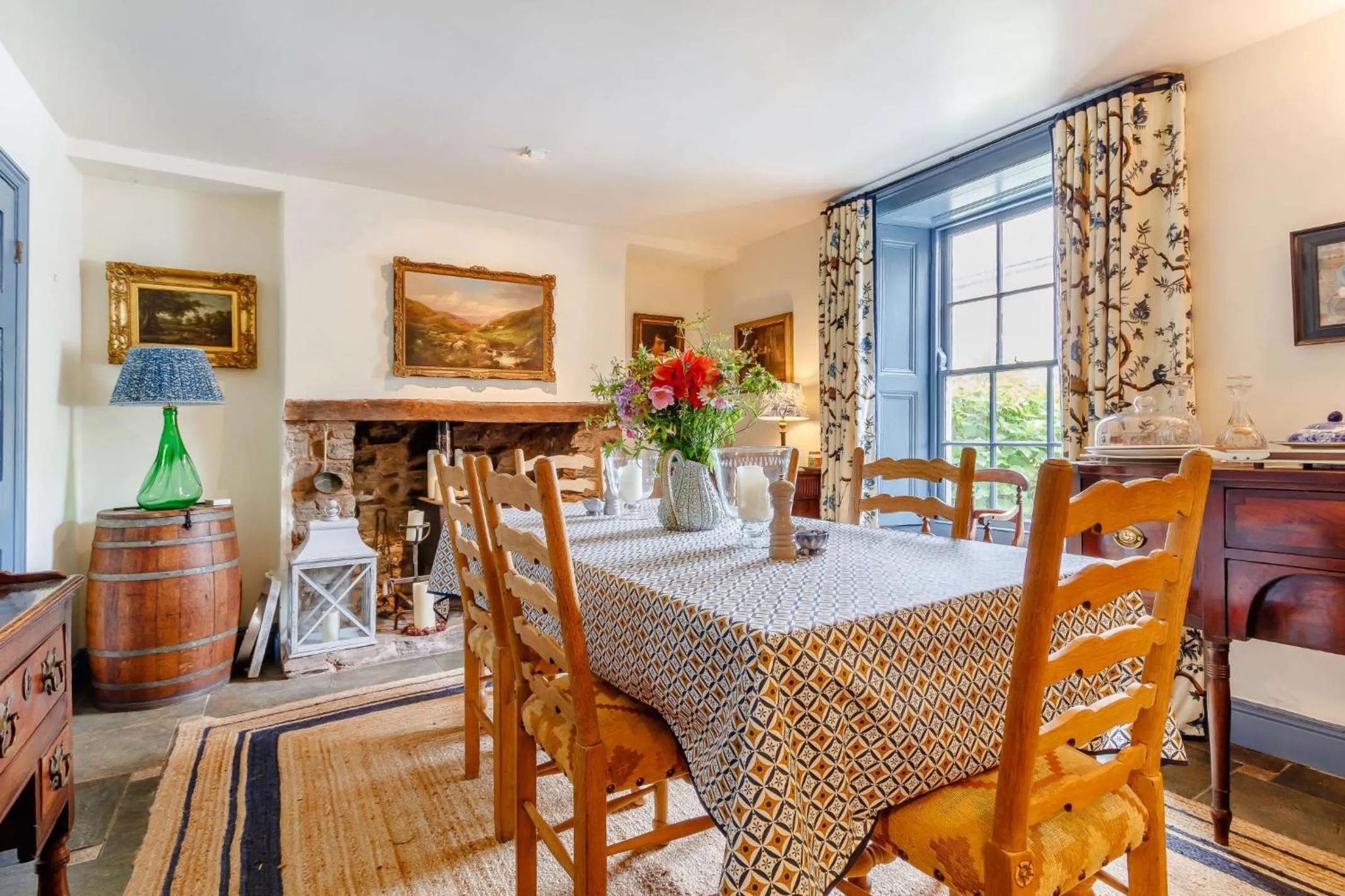 Dining area in Heron House