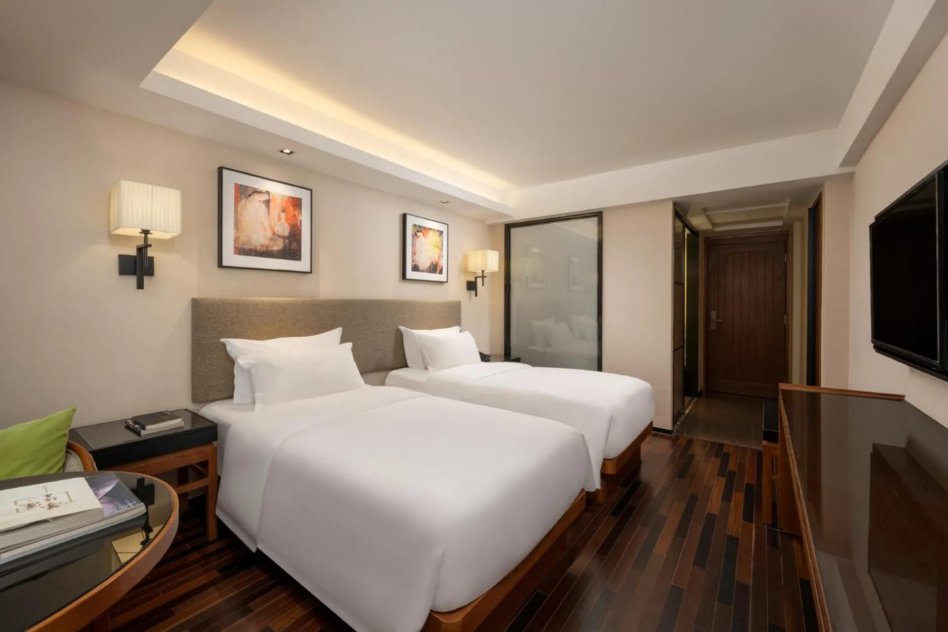 Photo of the whole room, Bed in SSAW Boutique Hotel Sanya