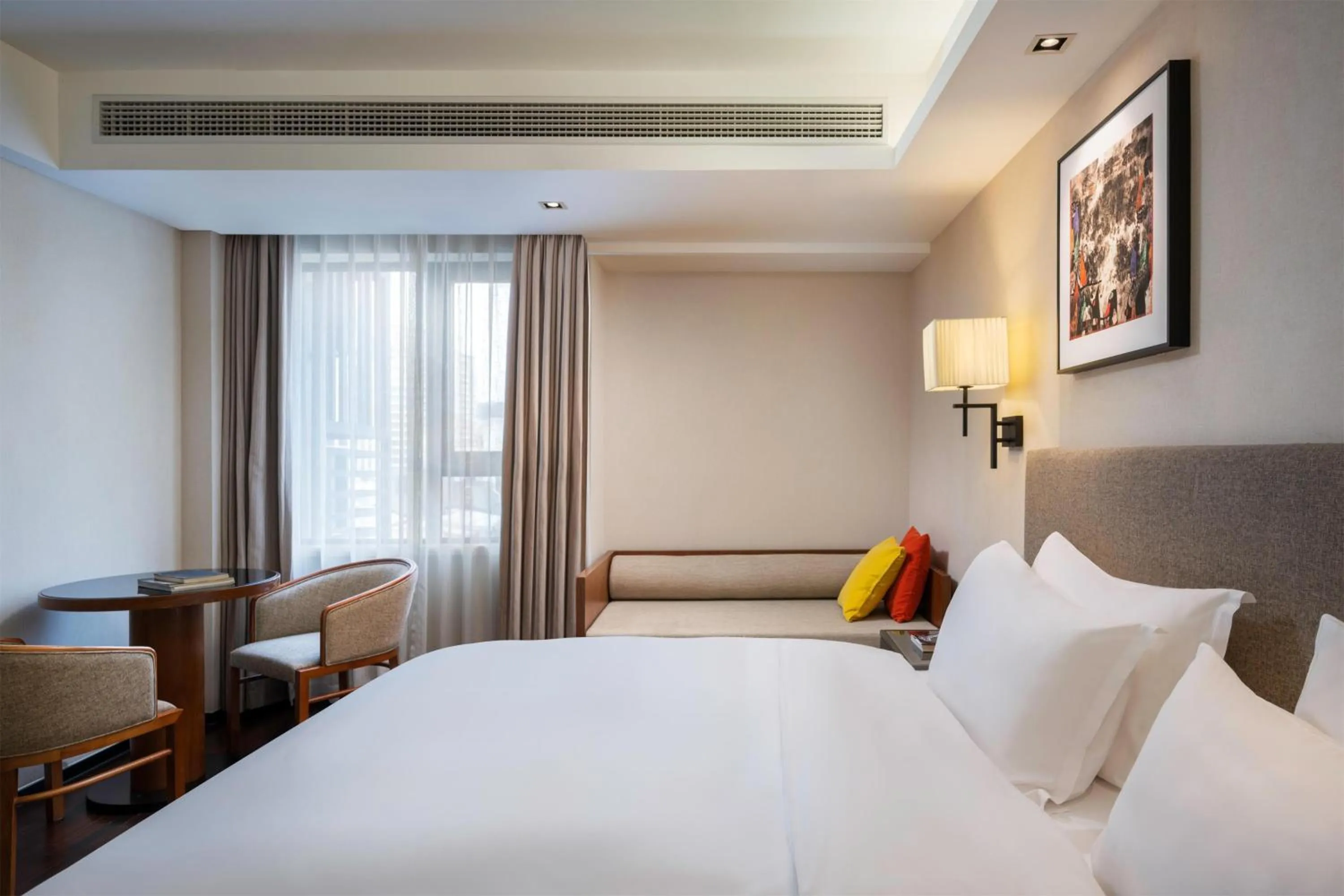 Bed in SSAW Boutique Hotel Sanya