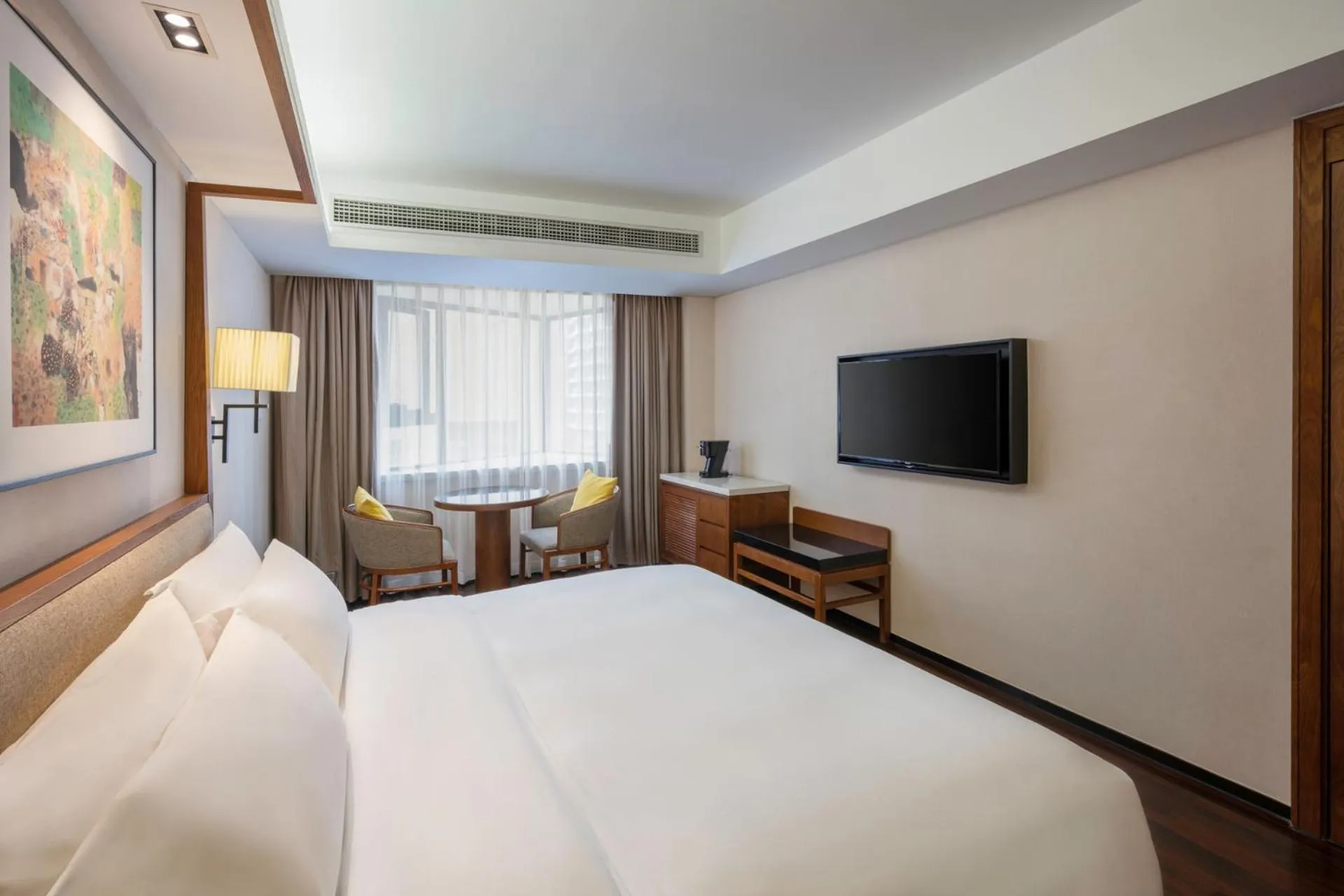 Bed in SSAW Boutique Hotel Sanya