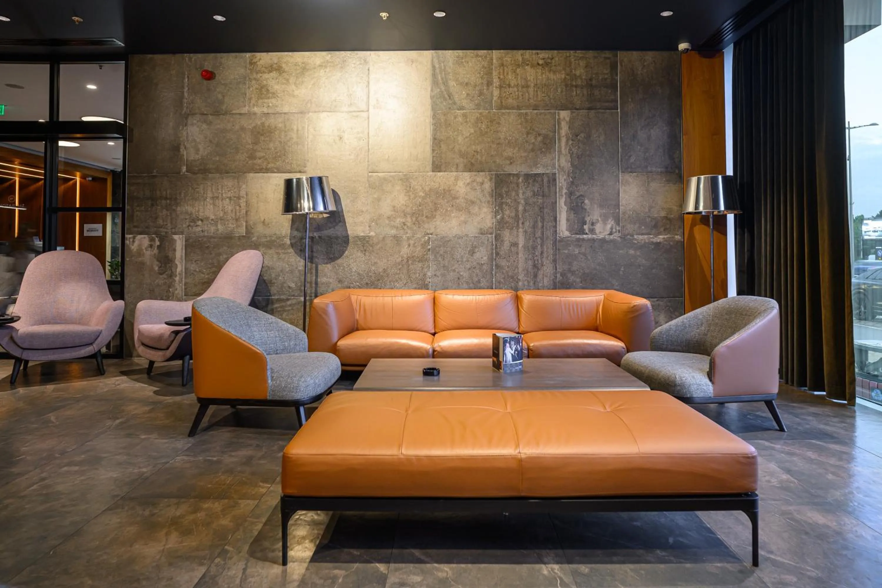 Communal lounge/ TV room in Sheraton Novi Sad