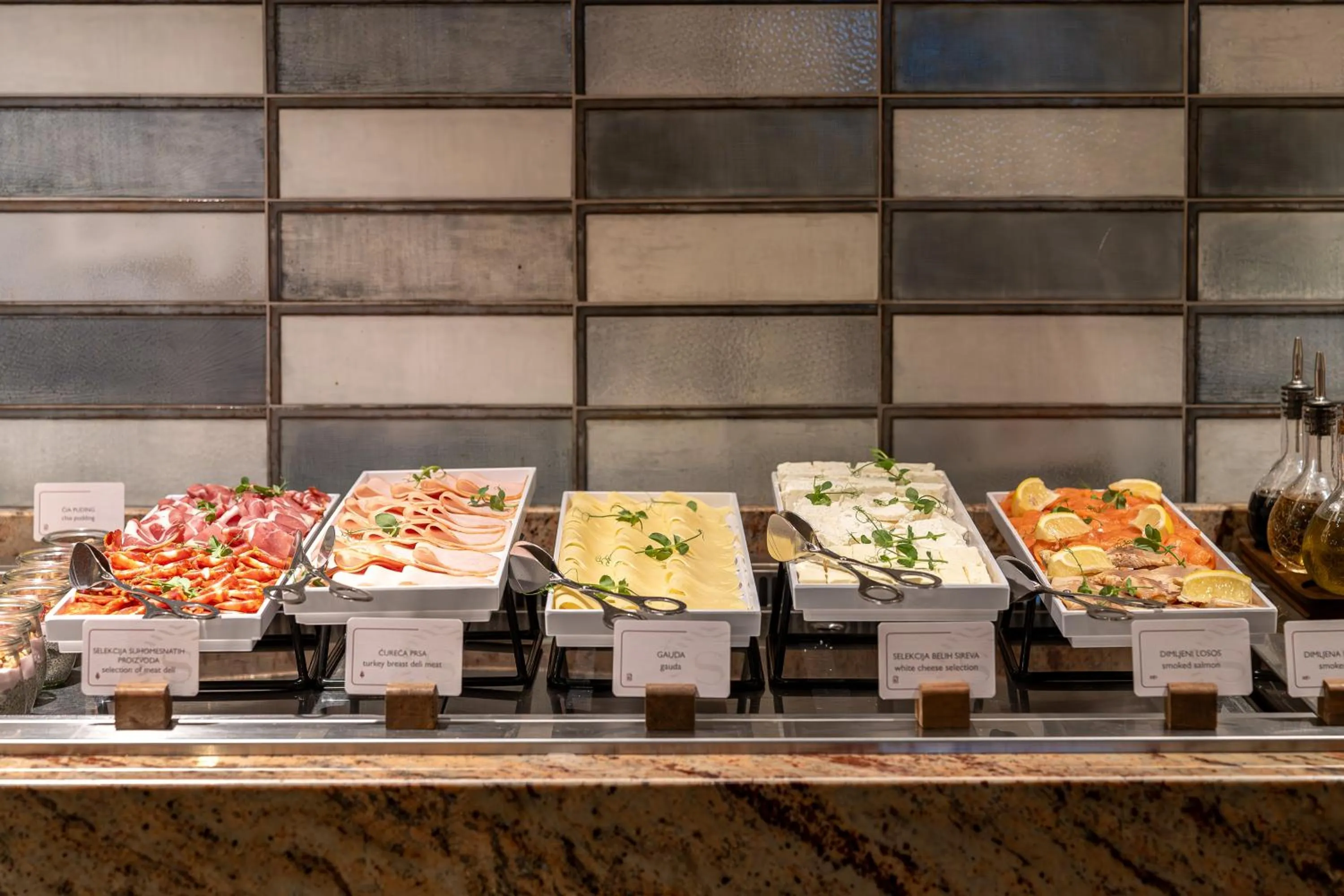 Food and drinks in Sheraton Novi Sad