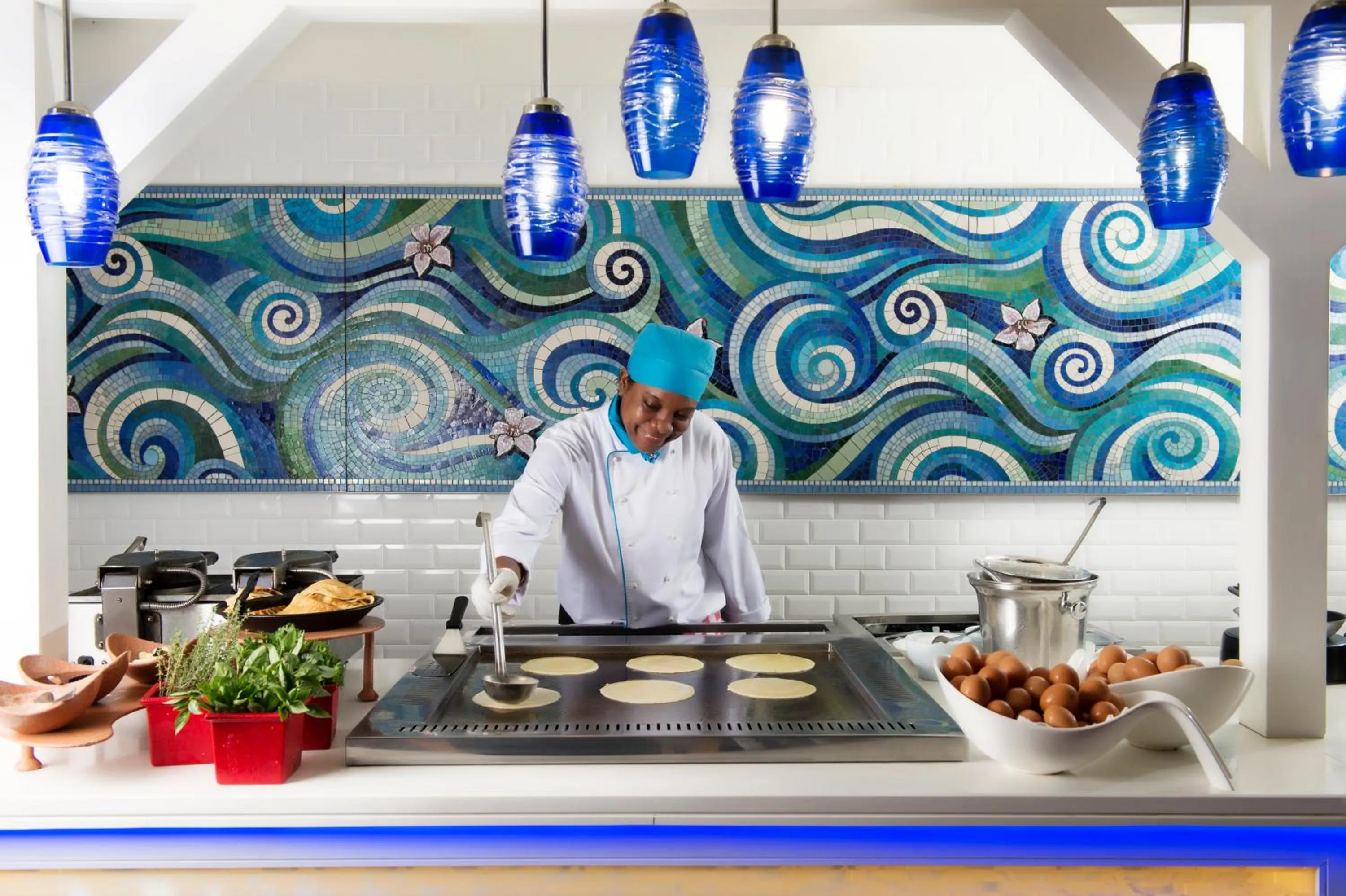 Restaurant/places to eat in Paradise Sun Hotel Seychelles