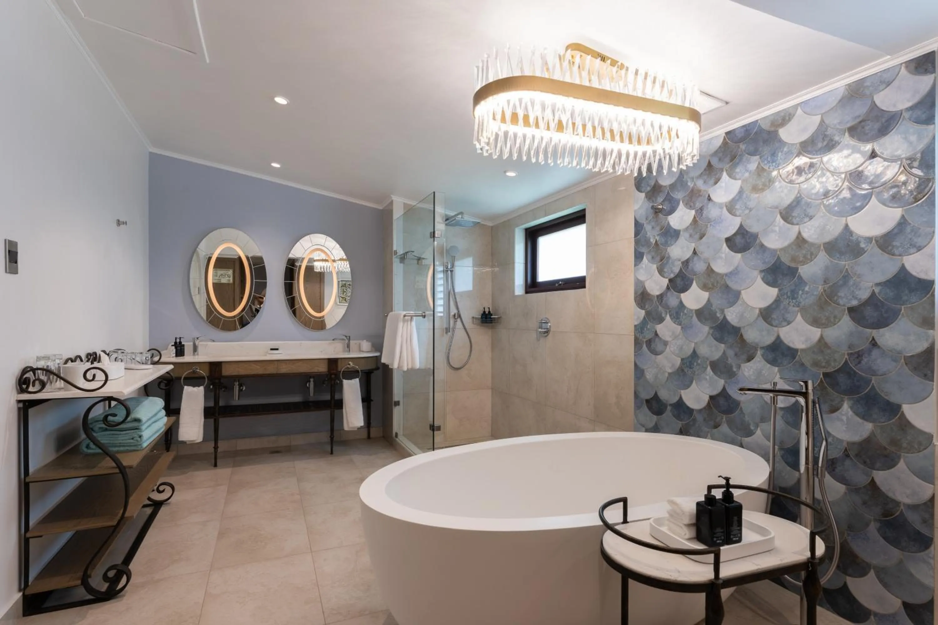 Shower in Paradise Sun Hotel Seychelles