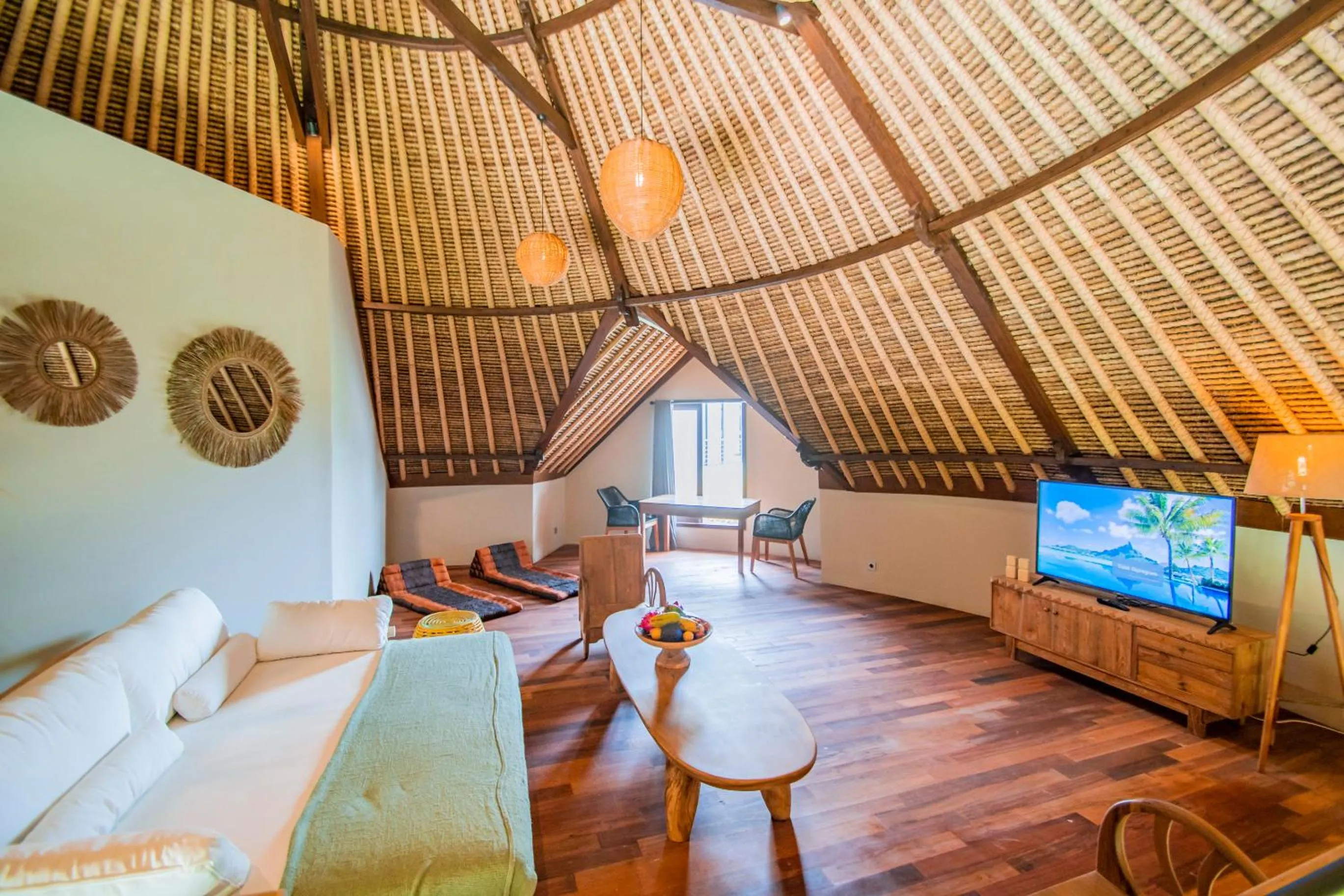 Living room in SuB Villas Bali