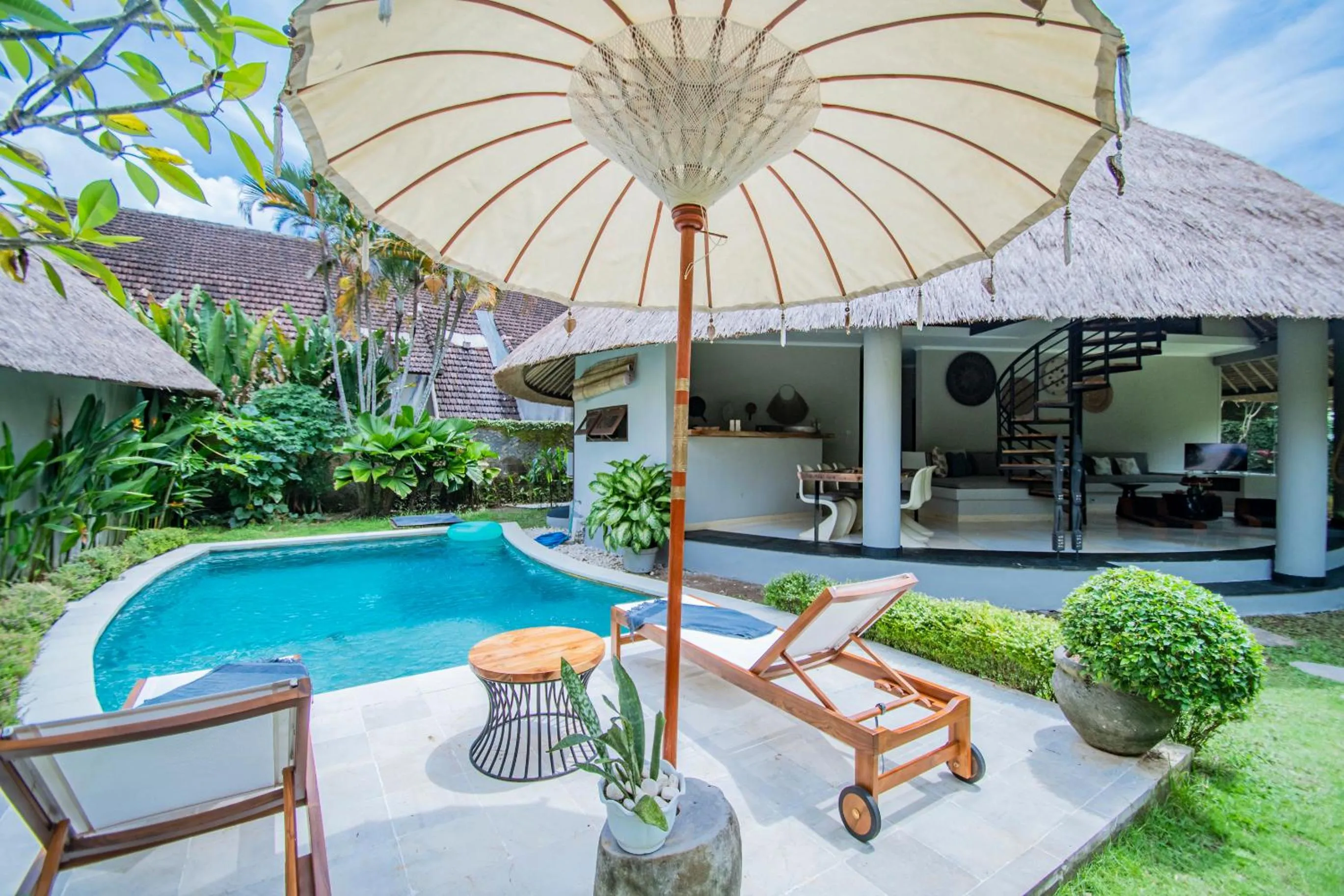 Garden in SuB Villas Bali