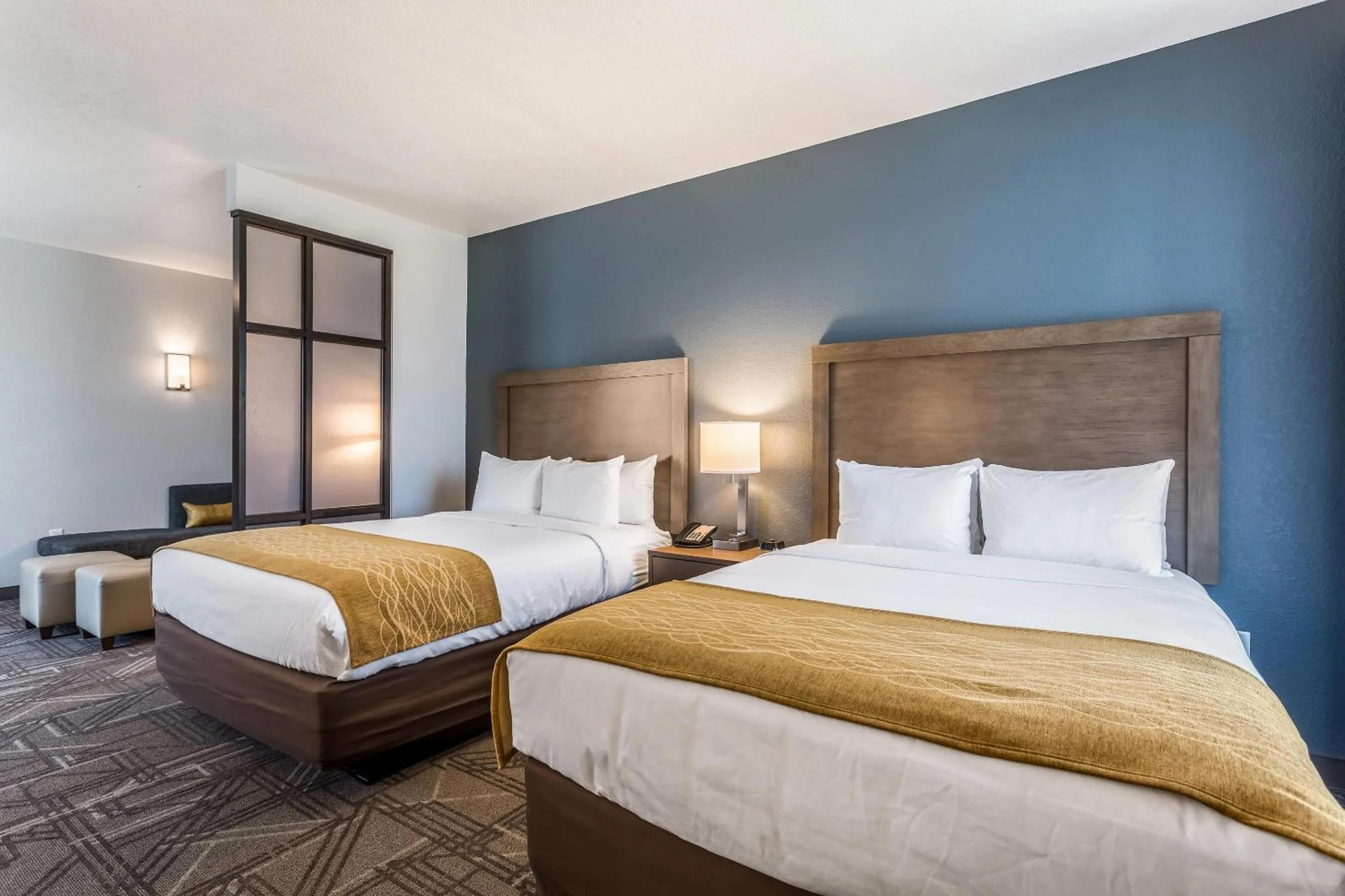 Bedroom, Bed in Comfort Inn & Suites Salt Lake City Airport