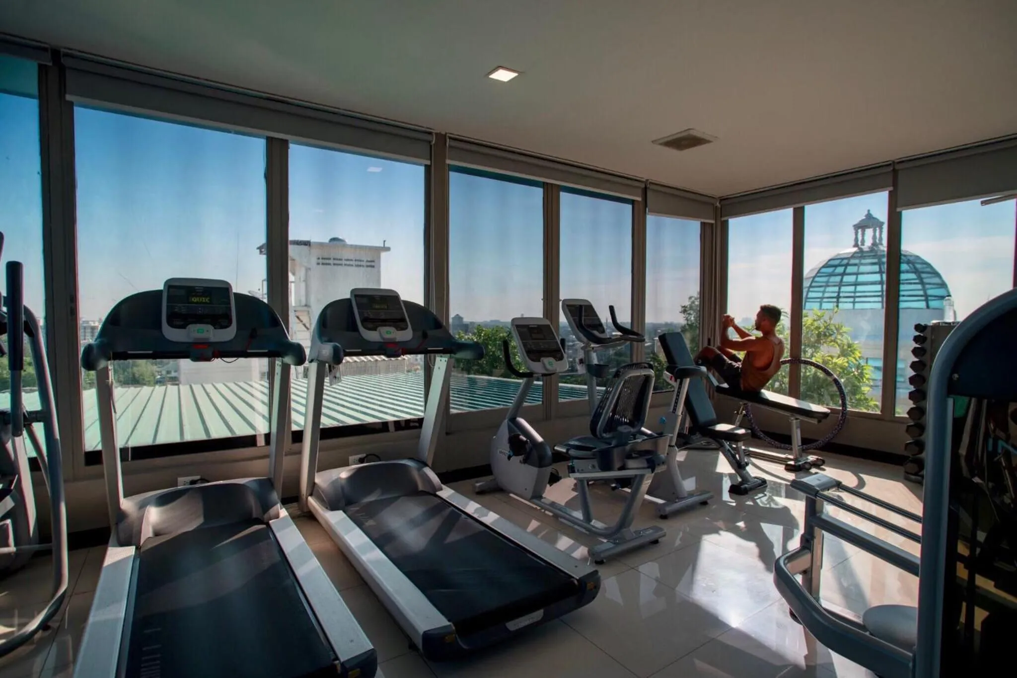 Fitness centre/facilities in Romance Hotel Sukhumvit 97