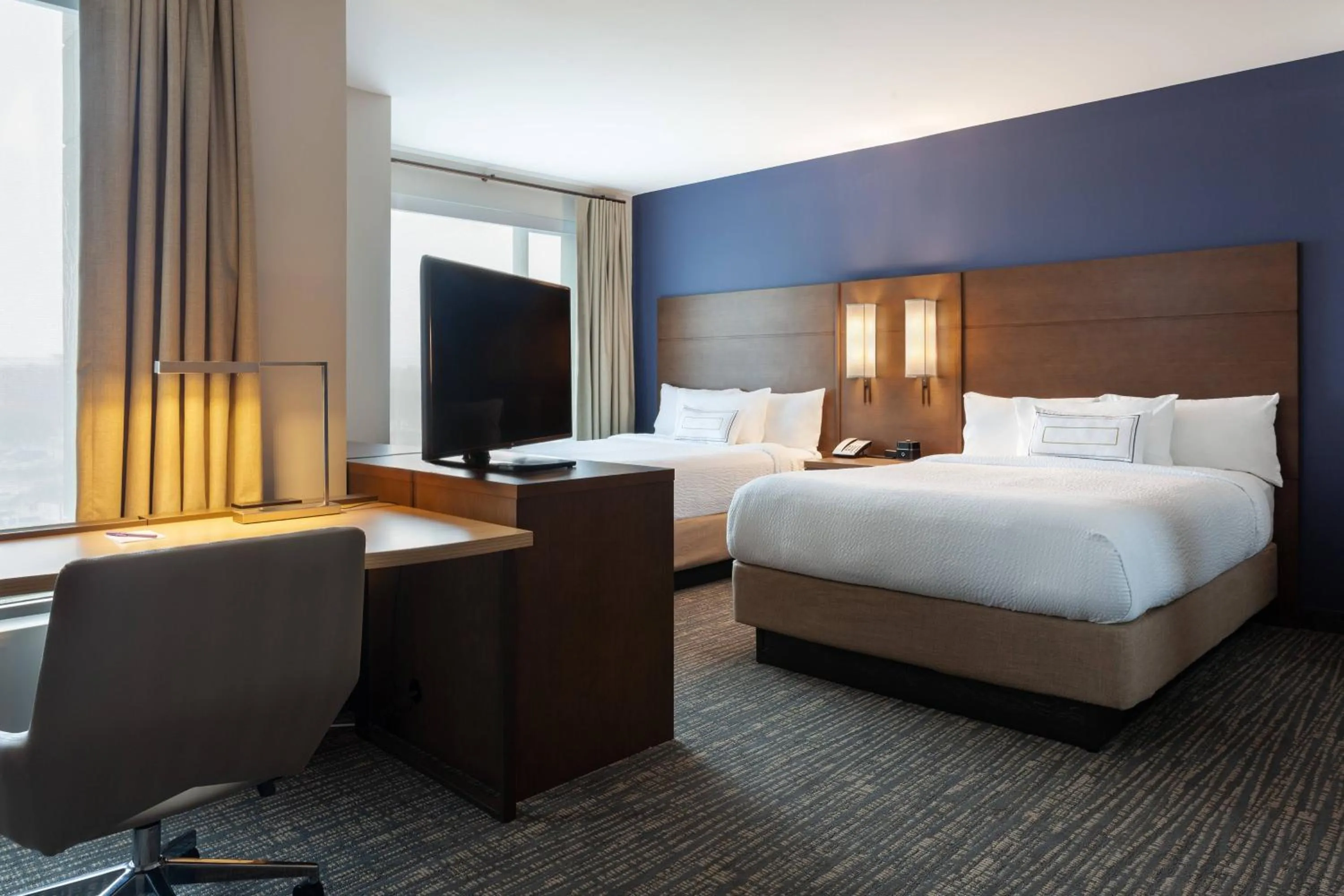 Bedroom, Bed in Residence Inn by Marriott Orlando at Millenia