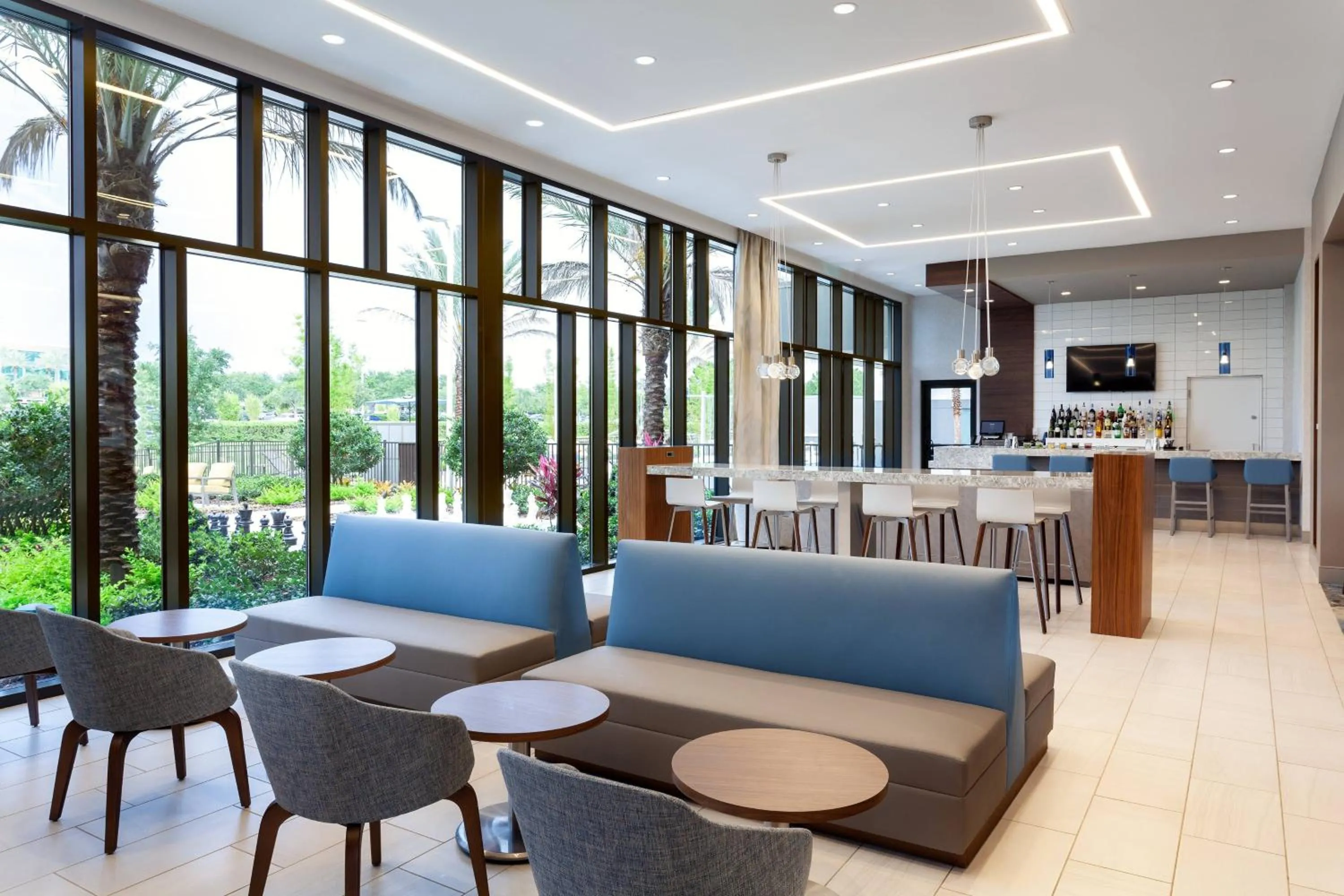 Lobby or reception in SpringHill Suites by Marriott Orlando at Millenia