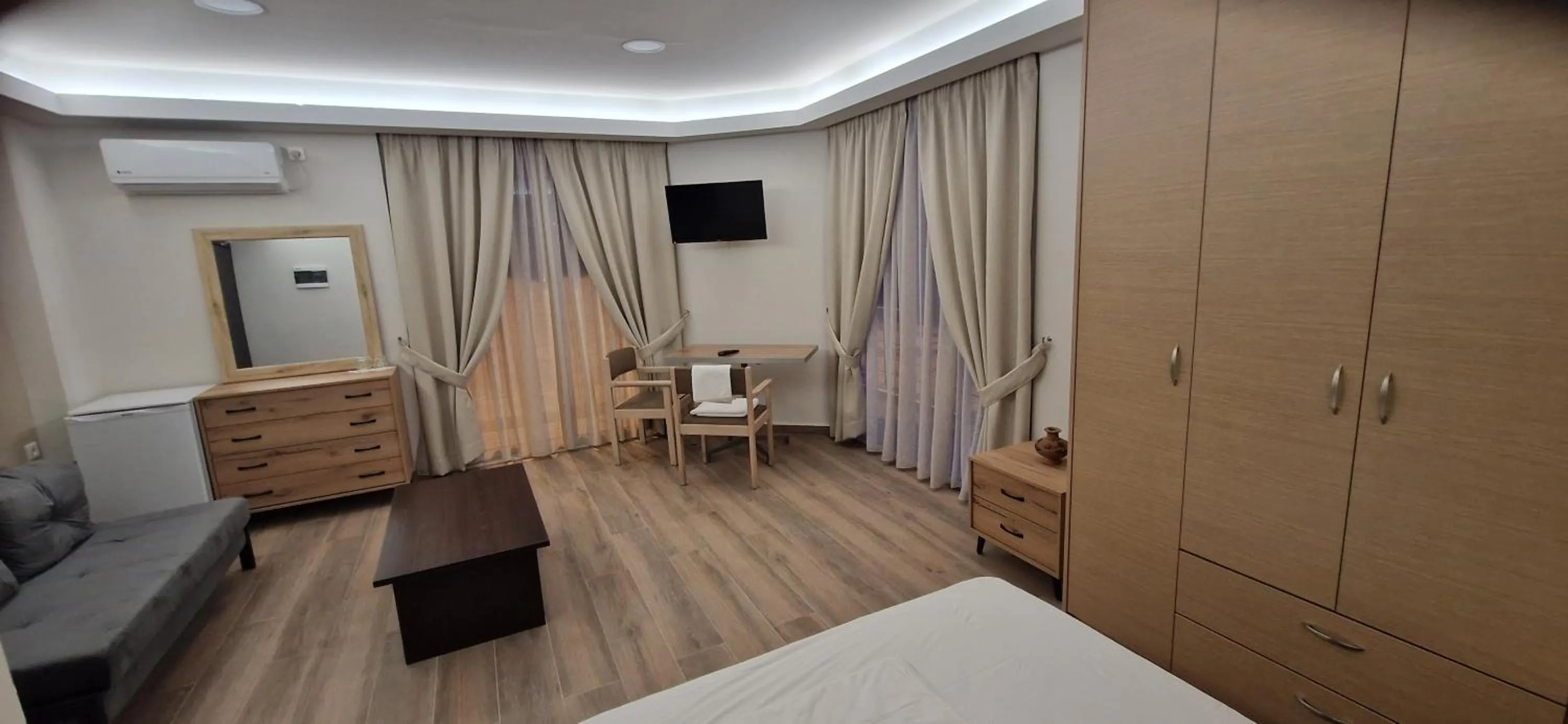 Bed in Hotel Antirriο