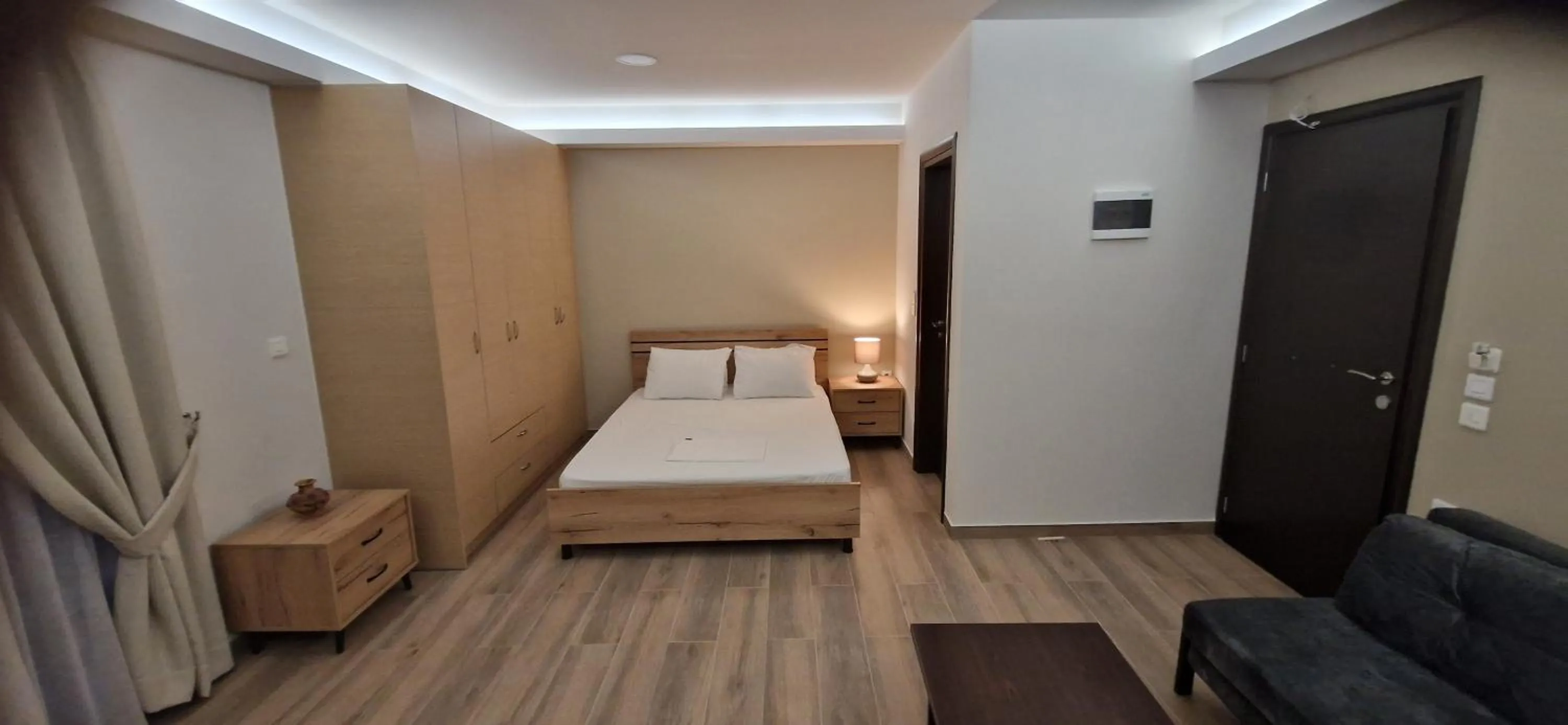 Bed in Hotel Antirriο