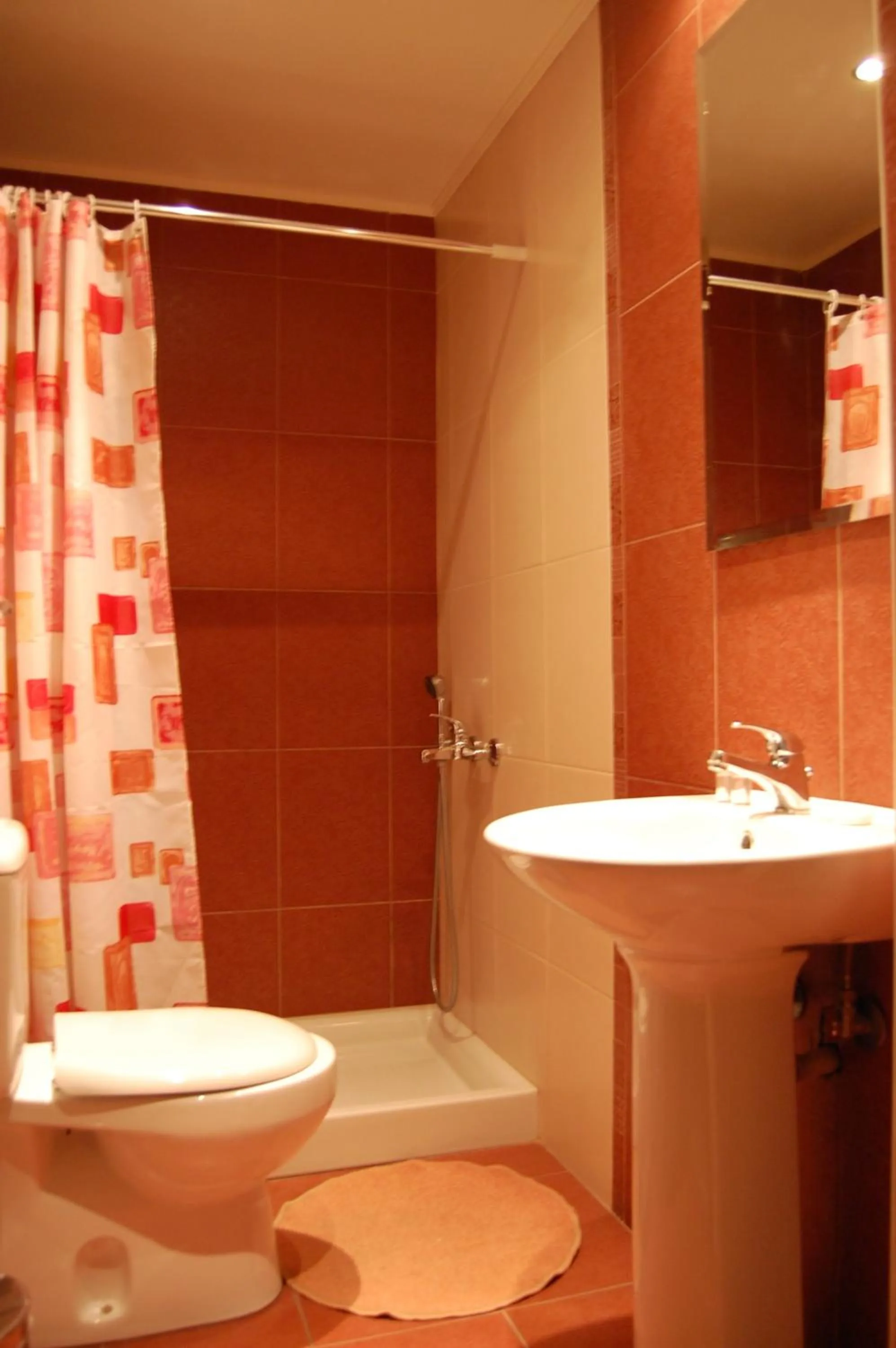 Bathroom in Hotel Antirriο